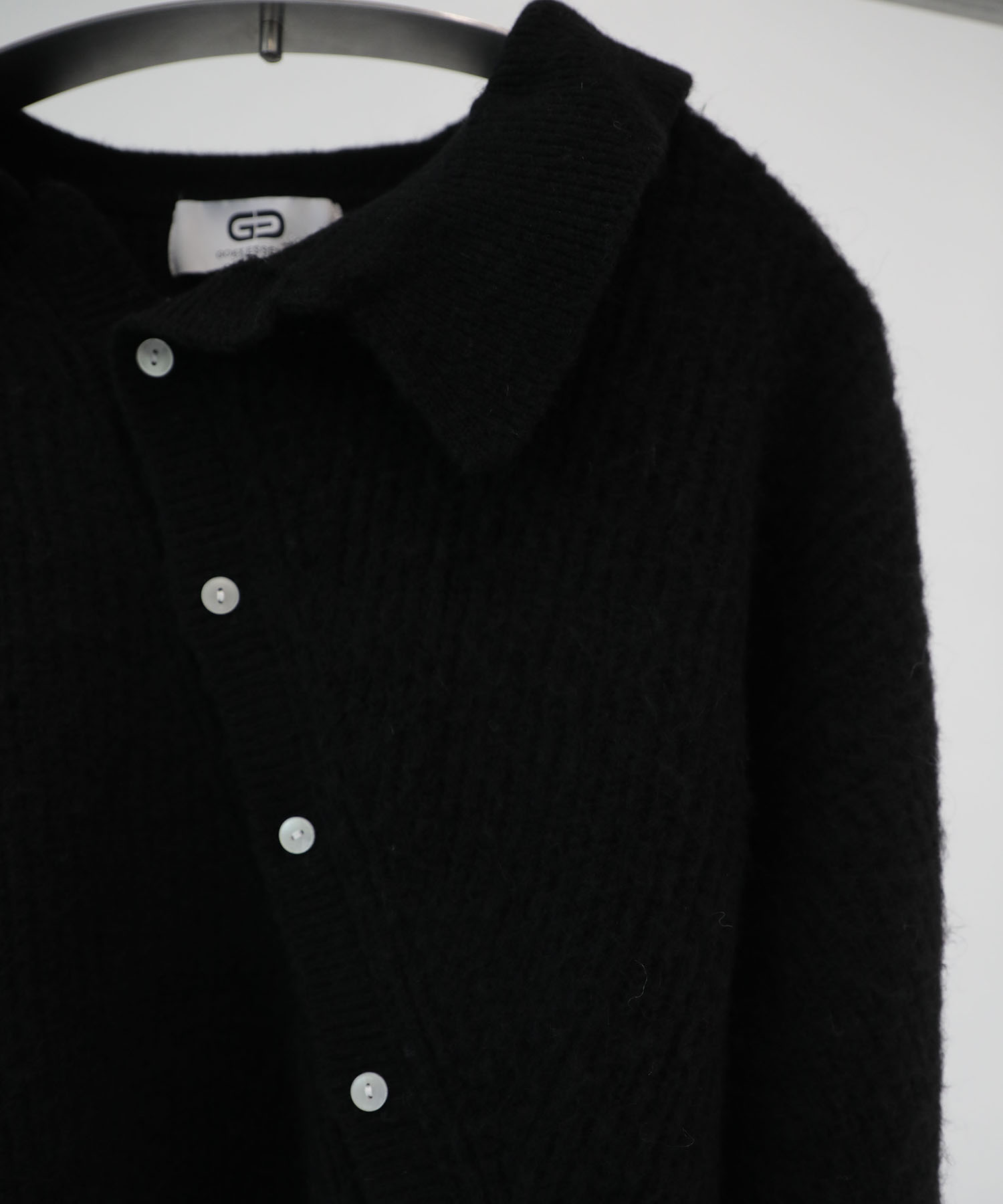 別注　CURVED CARDIGAN　MOHAIR GOAT ESSENCE