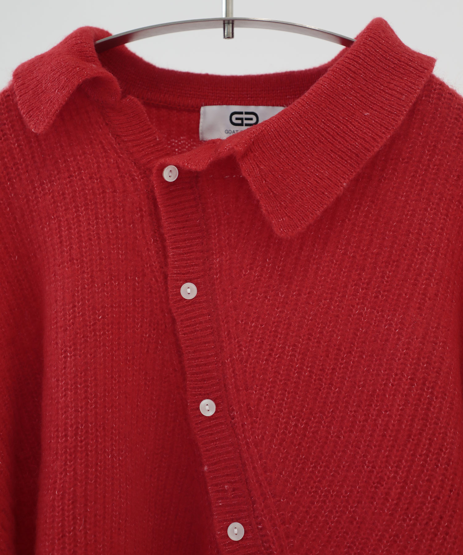 別注　CURVED CARDIGAN　MOHAIR CONZ