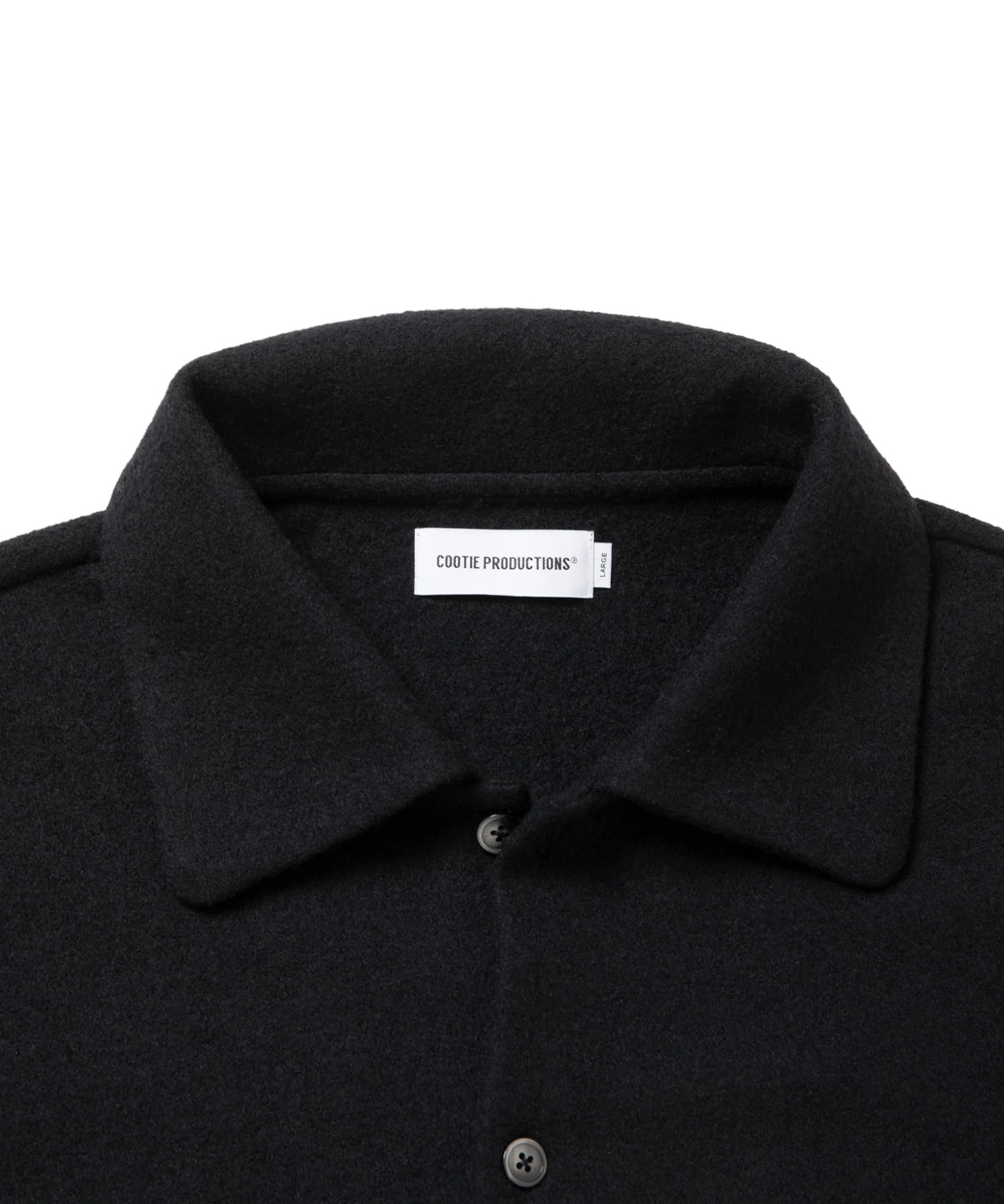 W/N Boucle Polo Cardigan COOTIE PRODUCTIONS