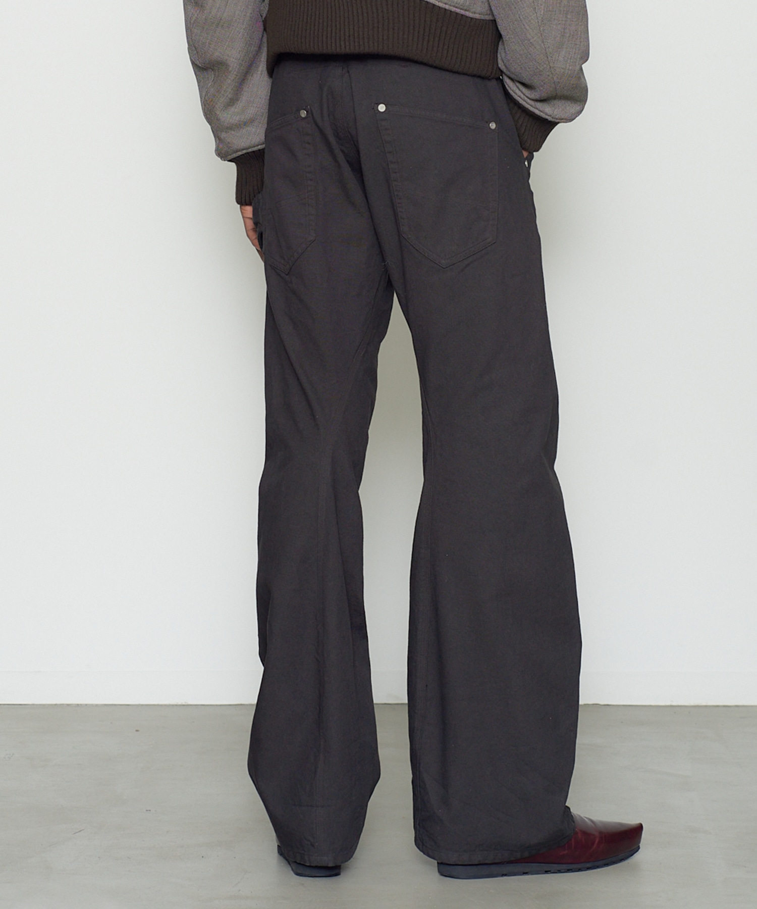 CURVED LEG DOUBLE KNEE WORK PANTS NVRFRGT