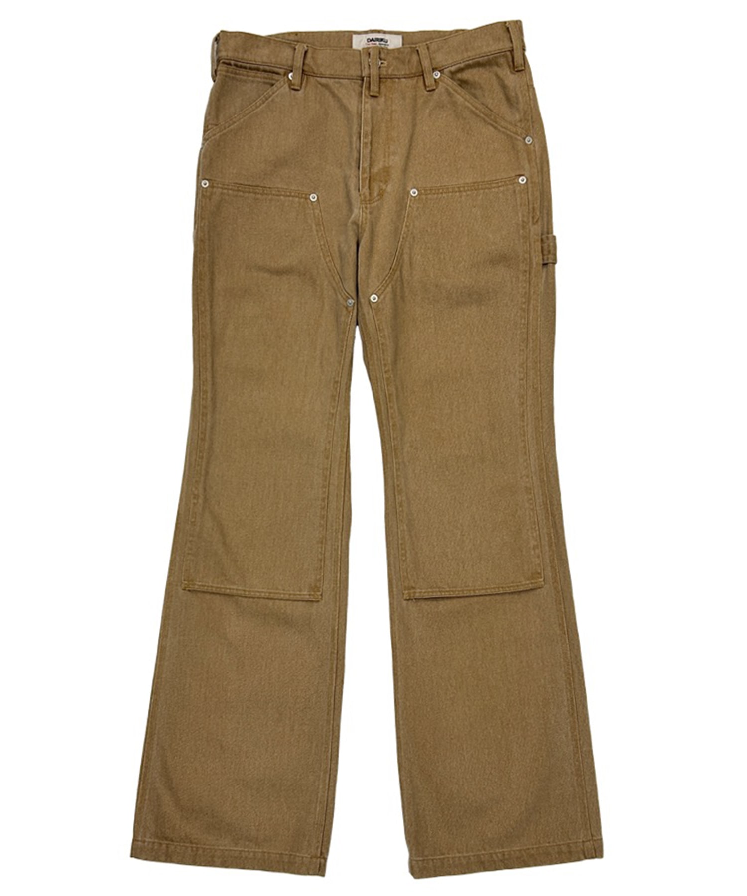 Flare Vintage Wash Painter Chino Pants 