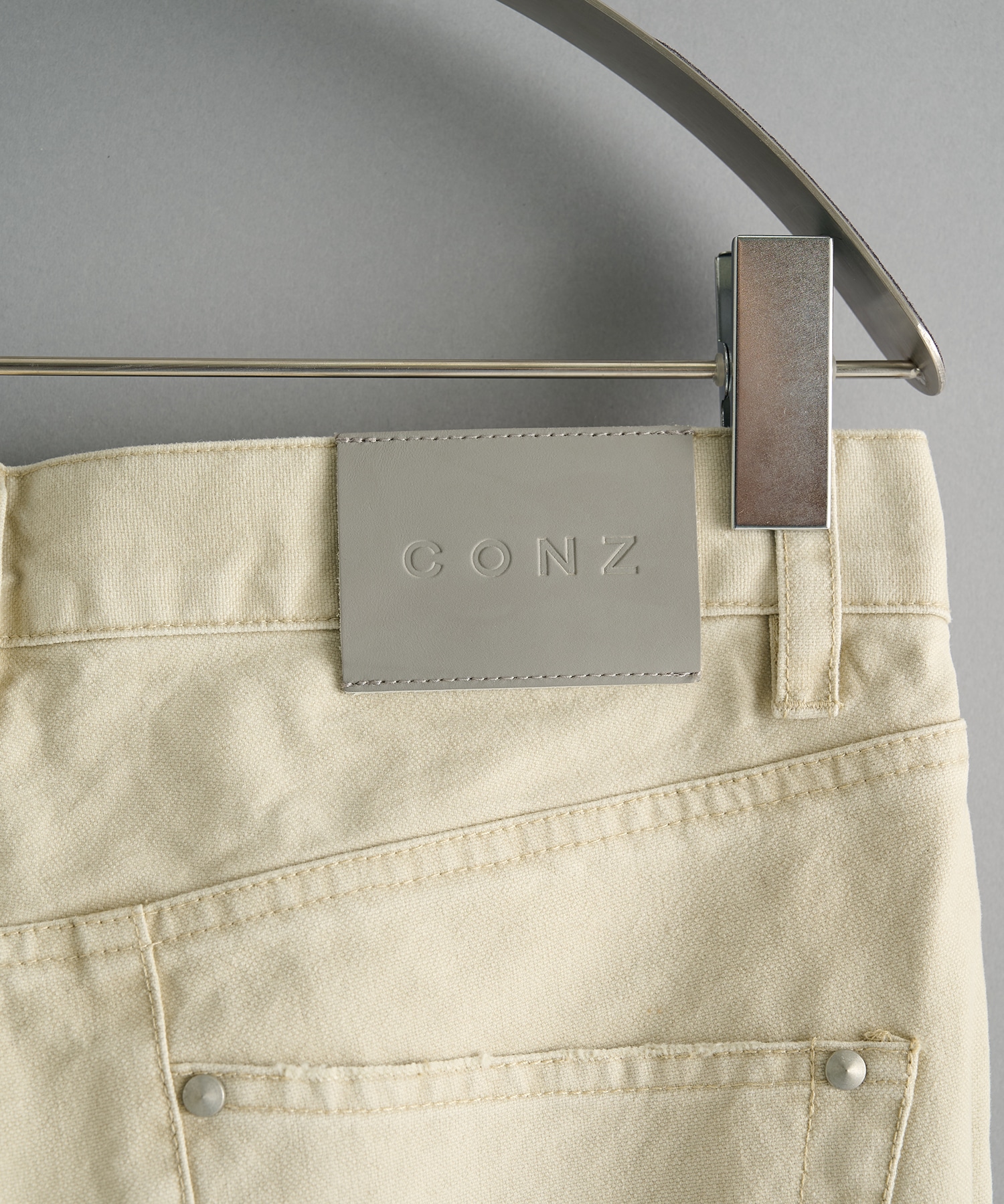 duck loose fit double knee pants CONZ