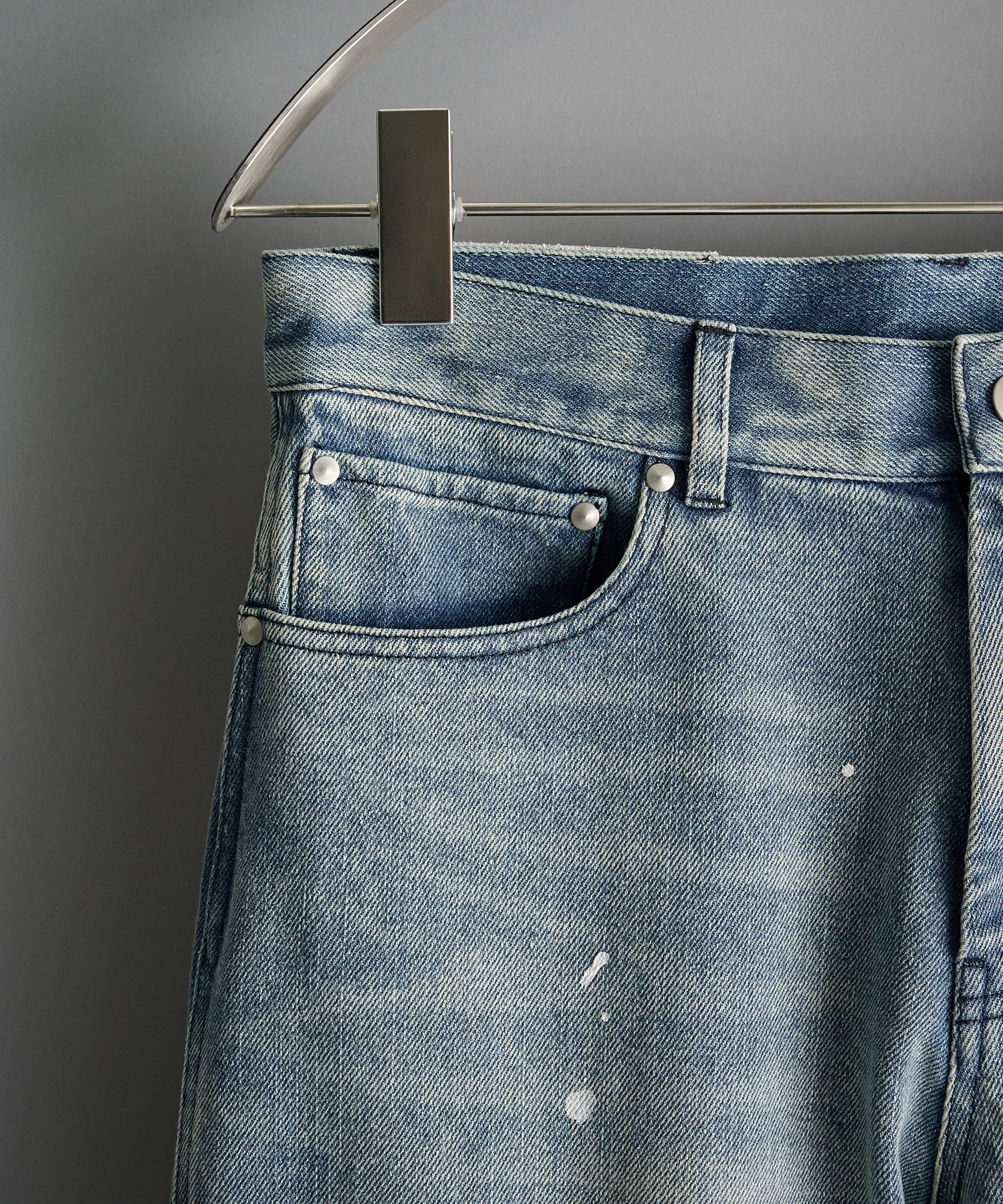 loose fit jeans 3color paint CONZ