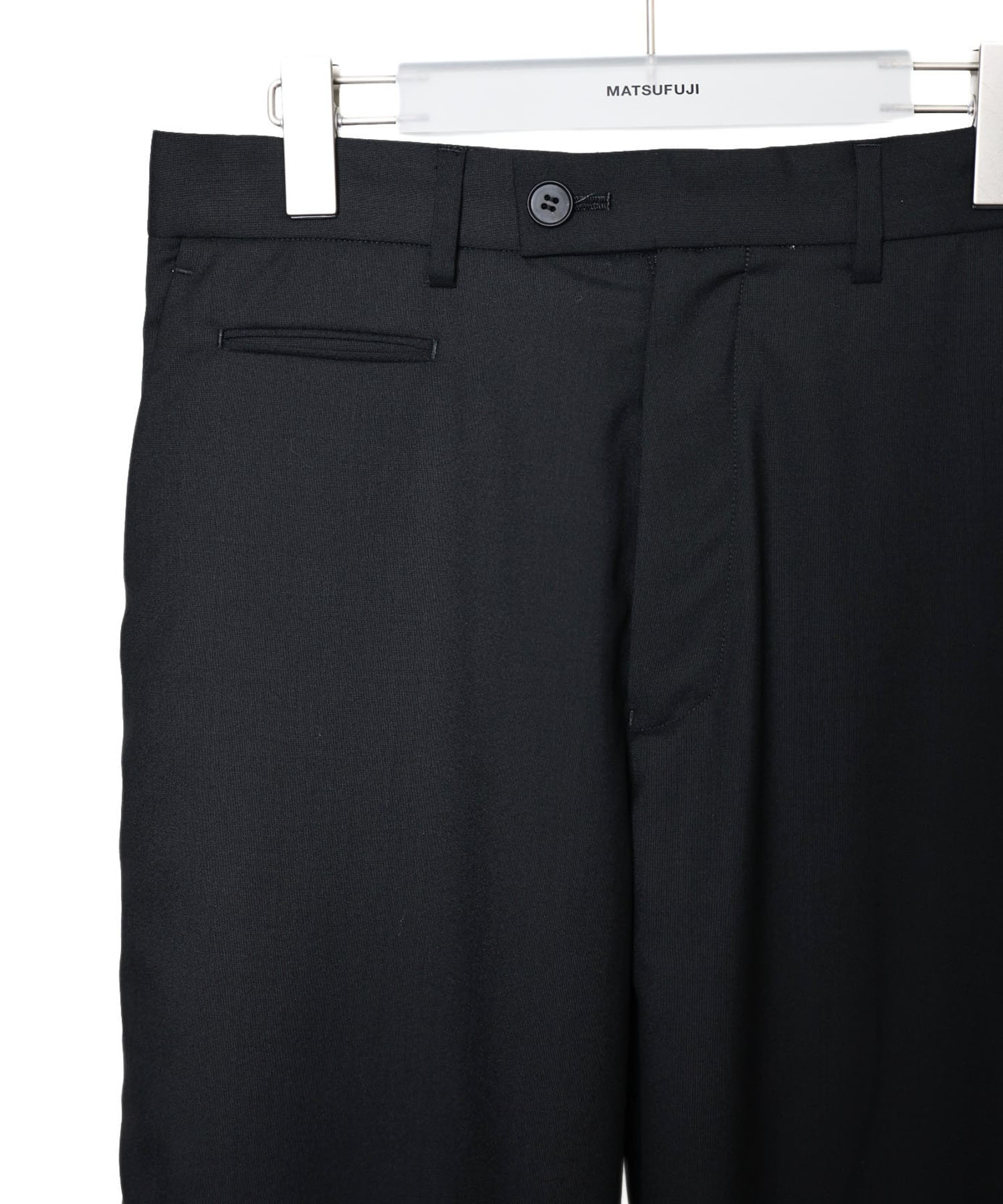 Wool Wide Trousers MATSUFUJI