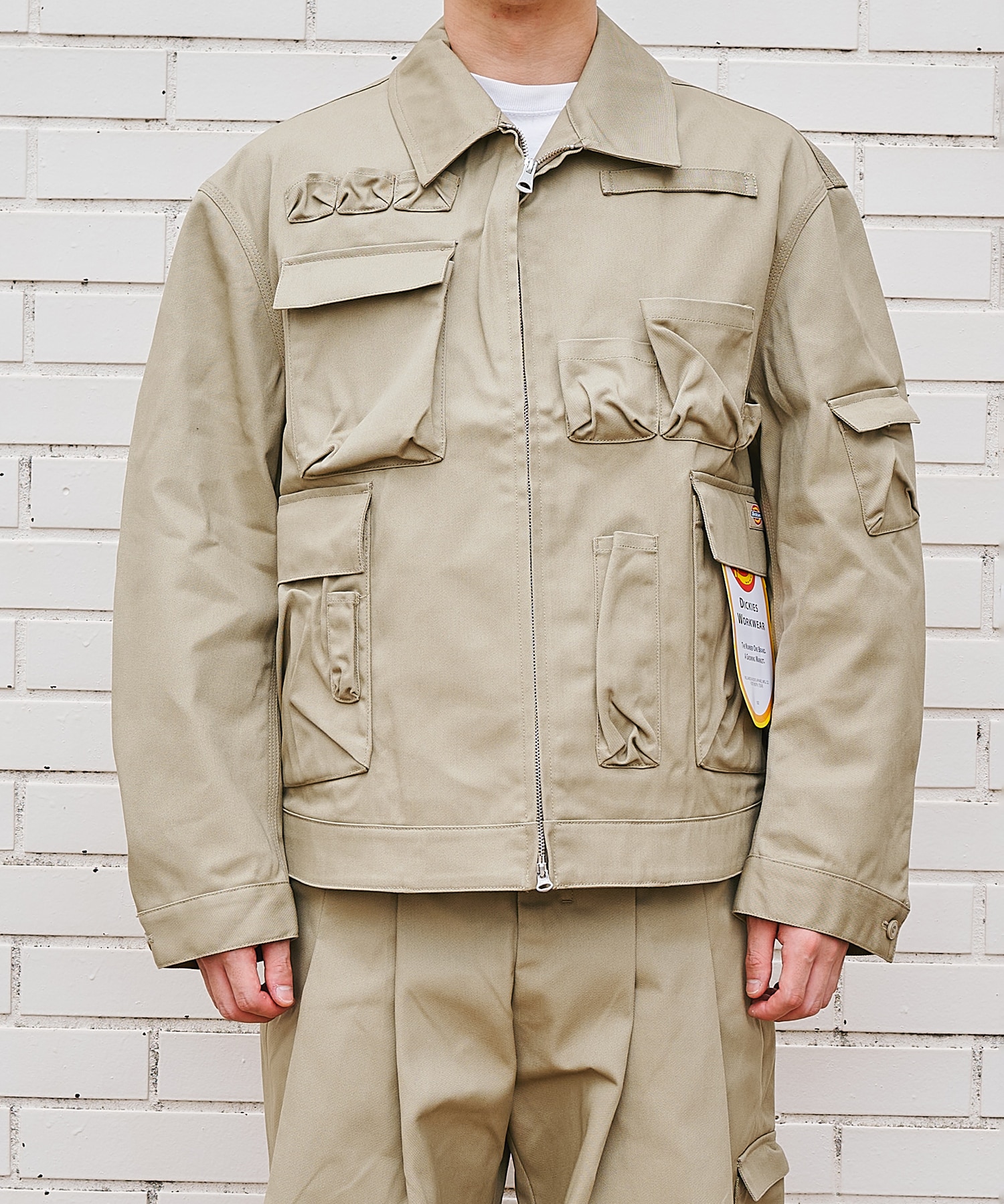 designers essential jacket with Dickies SHINYAKOZUKA