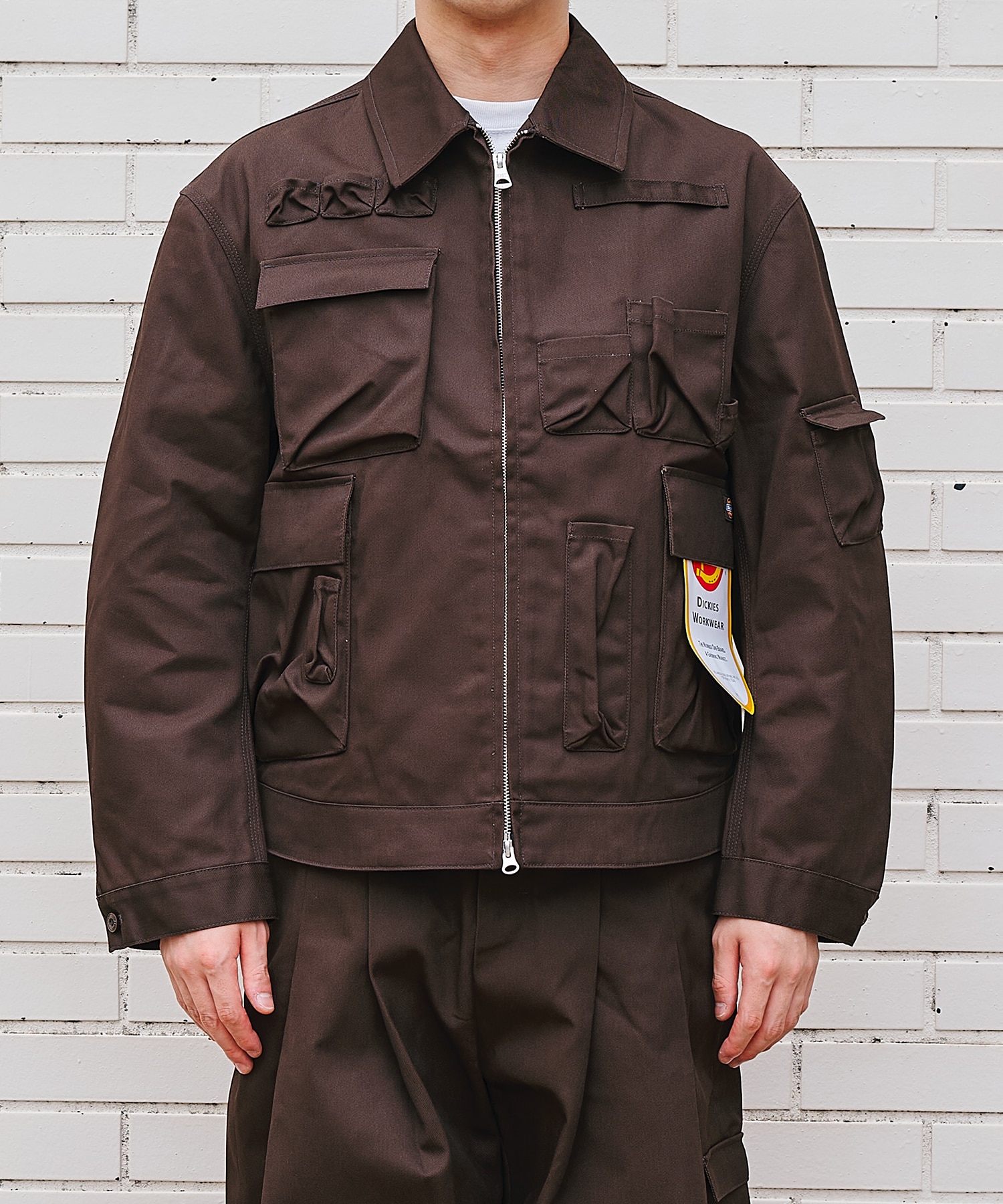 designers essential jacket with Dickies SHINYAKOZUKA