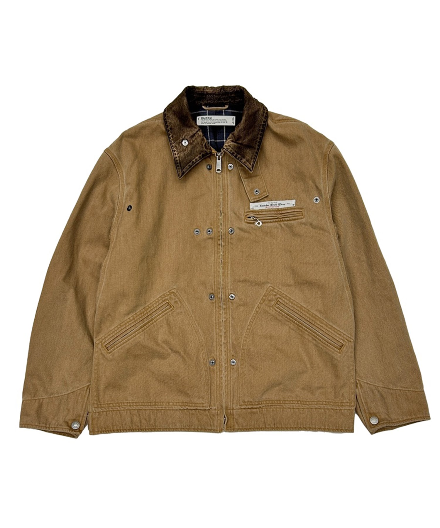 Dairiku WorkWearVintage WashJacket DAIRIKU
