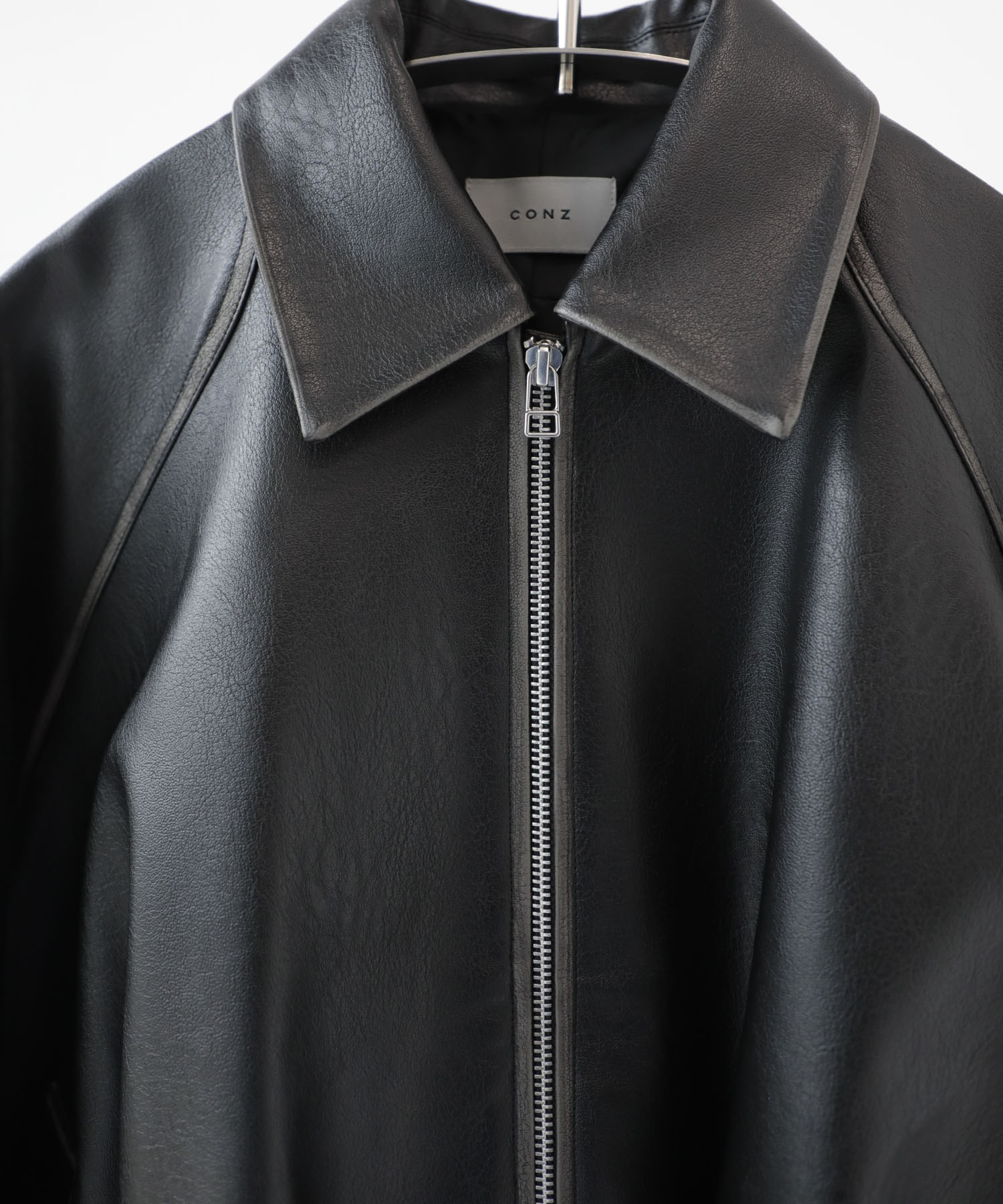 balloon blouson vintage faux leather CONZ