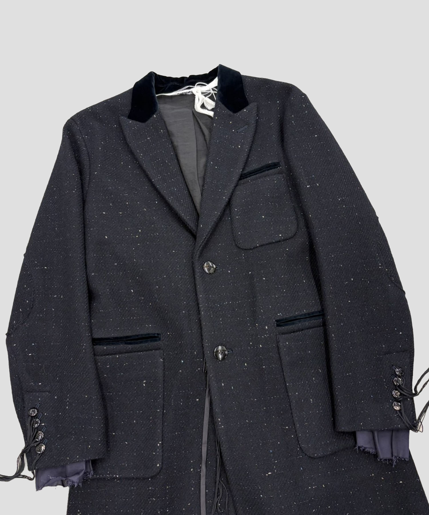 GLITTER TWEED COAT Midorikawa