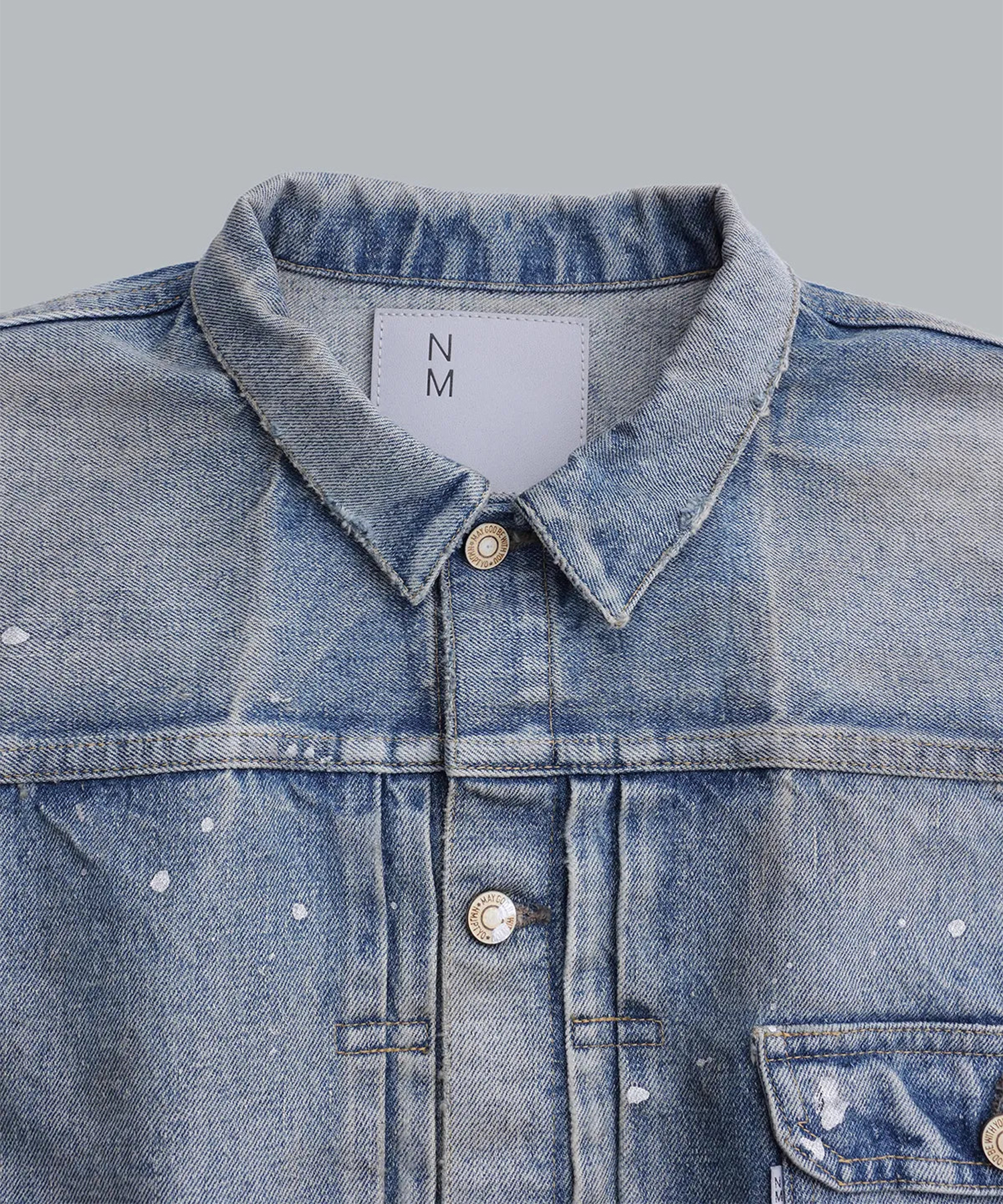 T-BACK DENIM JACKET NewManual