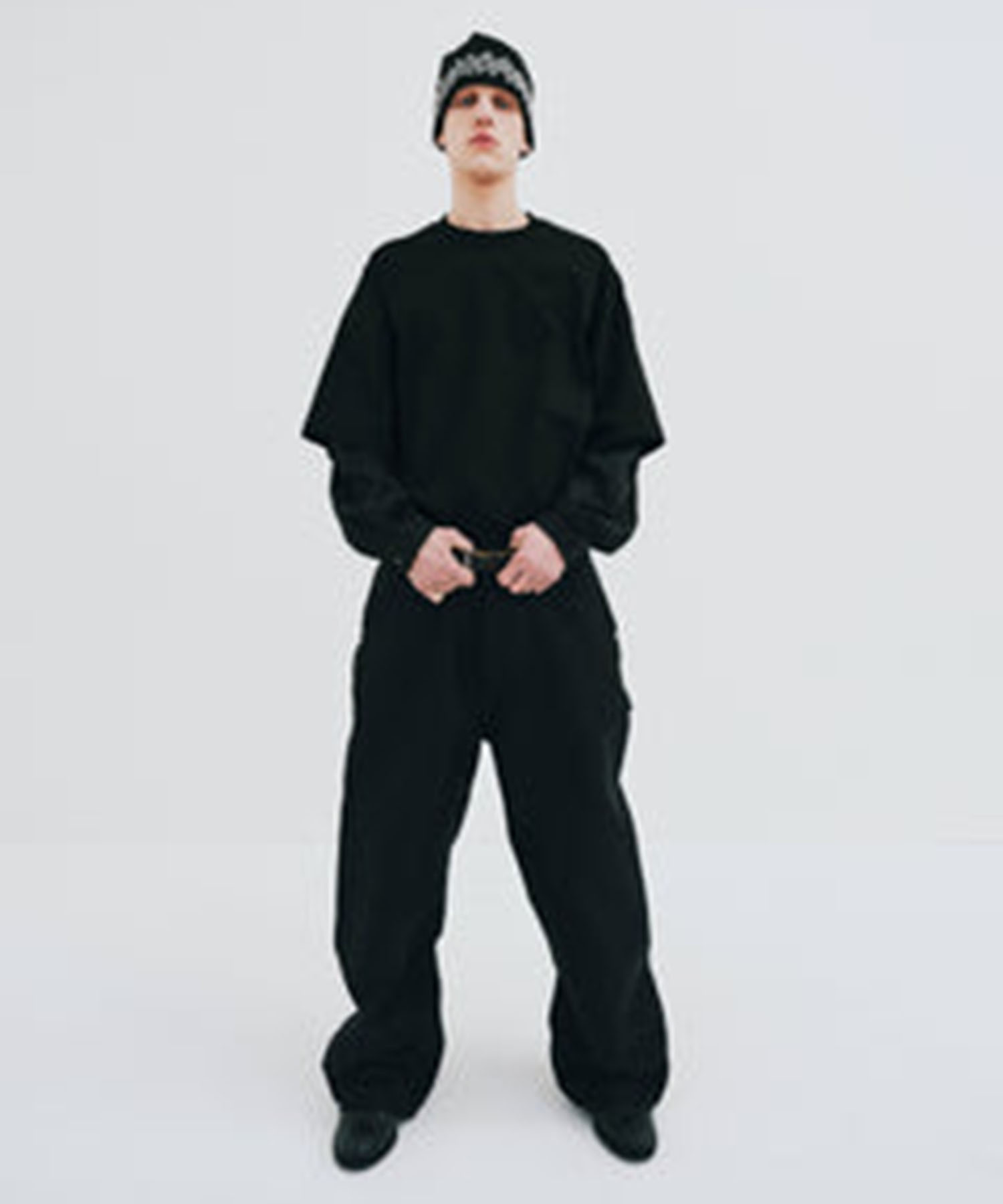 Jacquard Cuffless Beanie COOTIE PRODUCTIONS