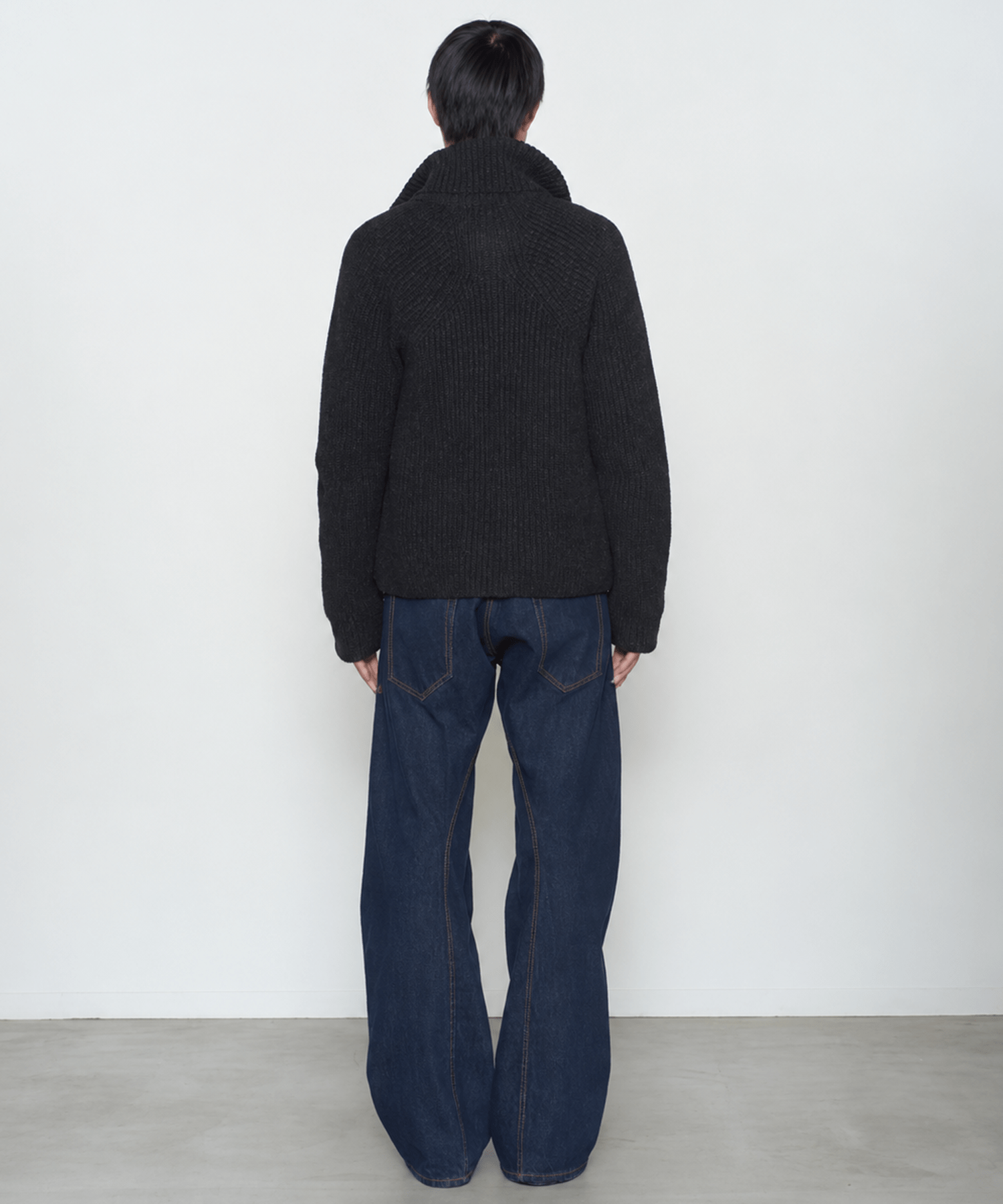 DRIVERS ZIP UP SWEATER NVRFRGT