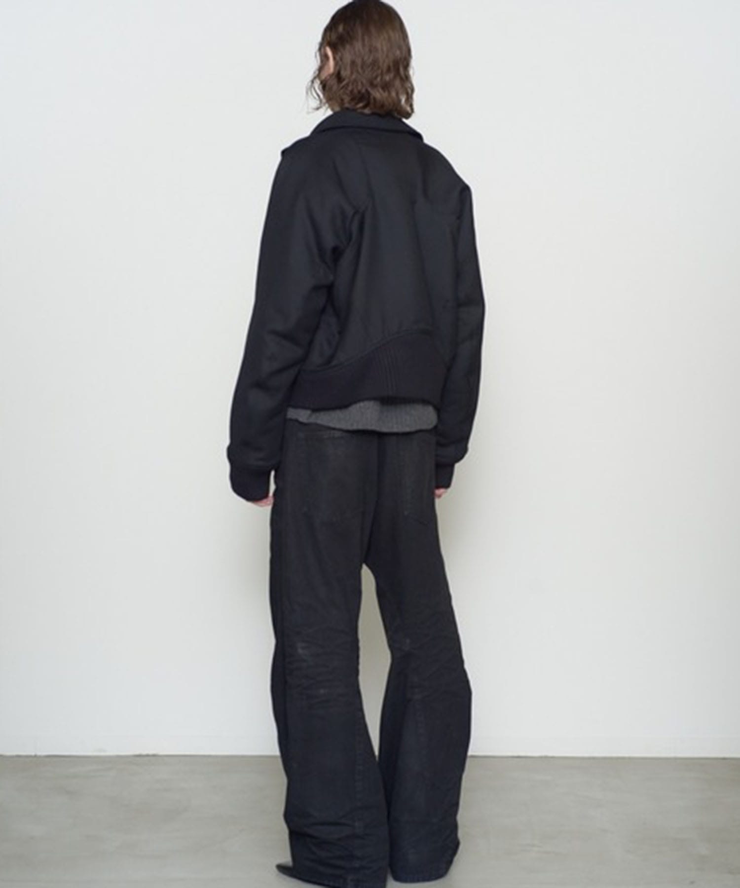 ZIP UP PADDED SHORT BOMBER JACKET NVRFRGT