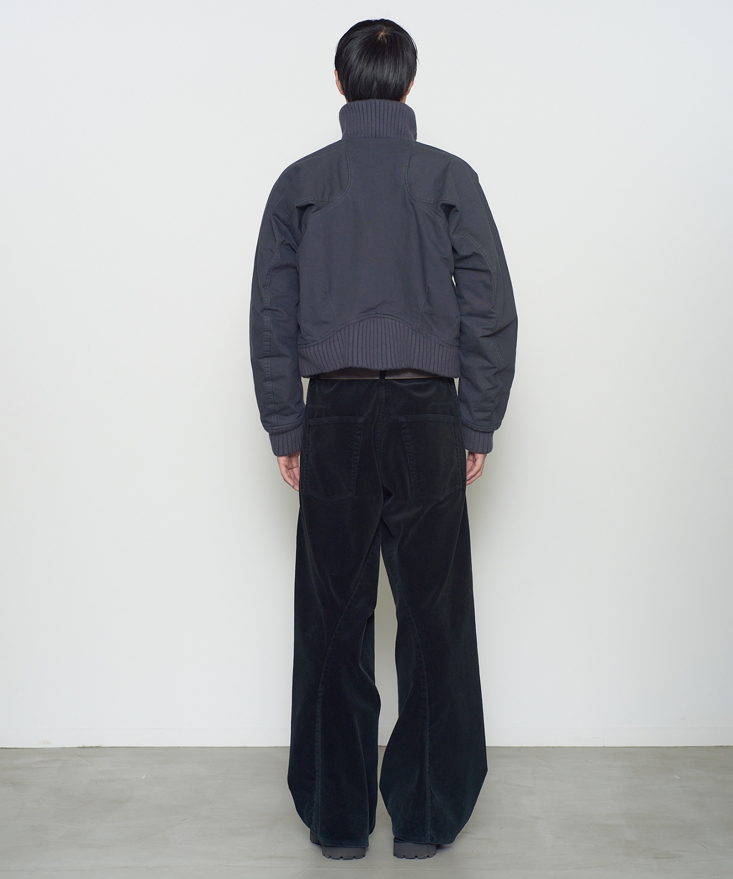 STAND COLLAR BOMBER JACKET NVRFRGT