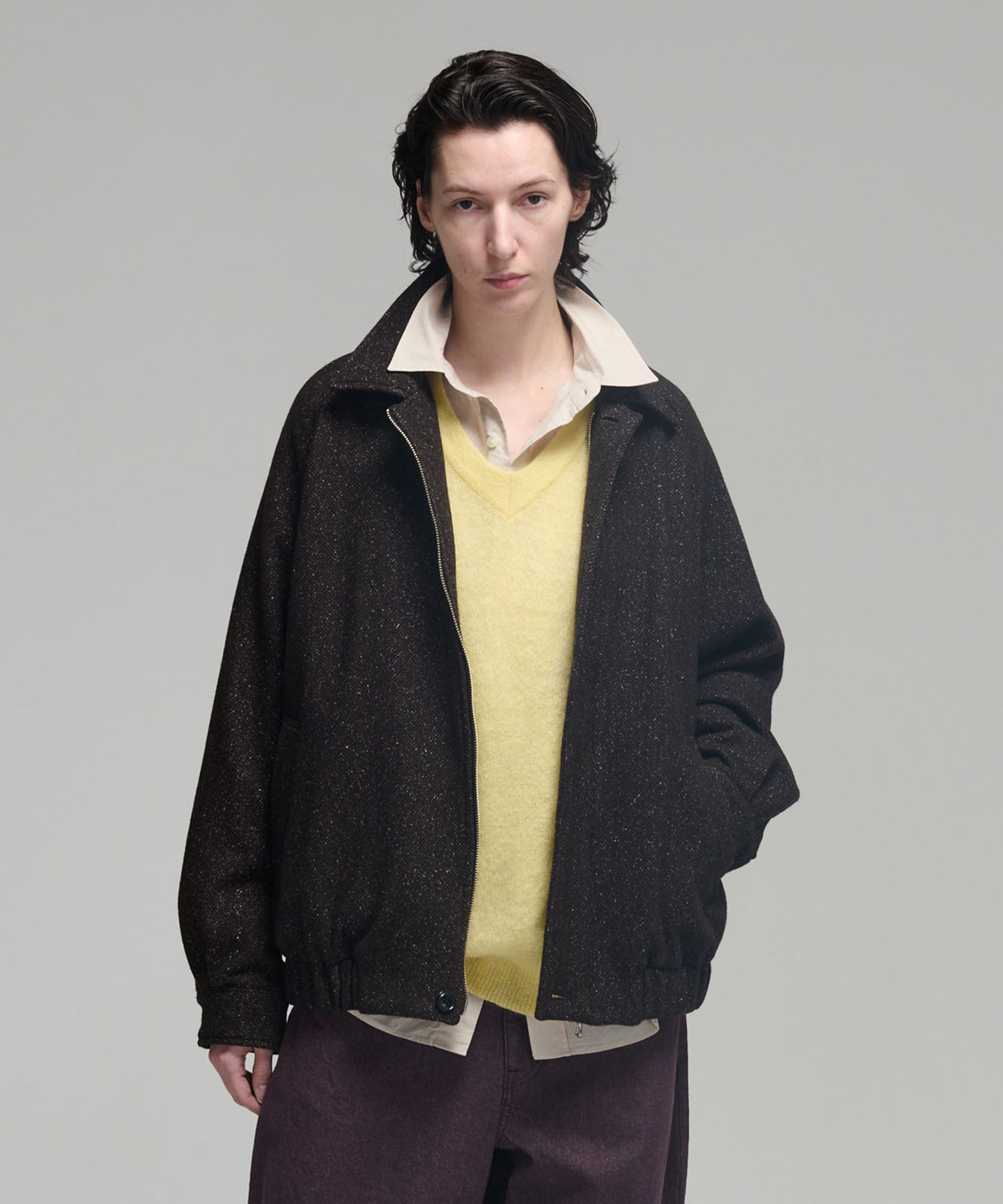 ZIP UP BLOUSON 
