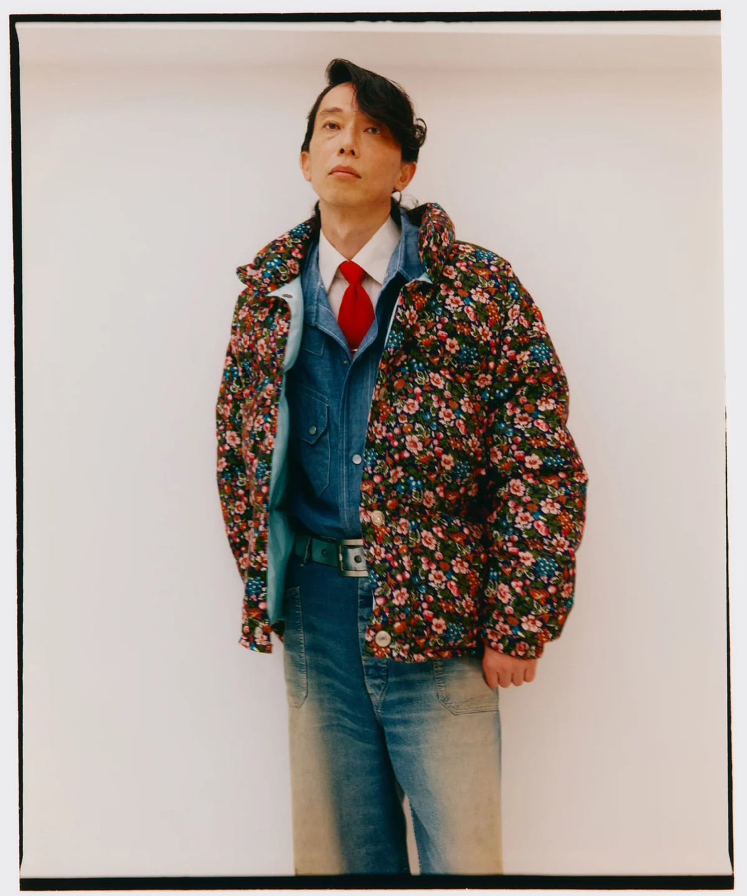FLORAL DOWN JACKET KOOKY ZOO