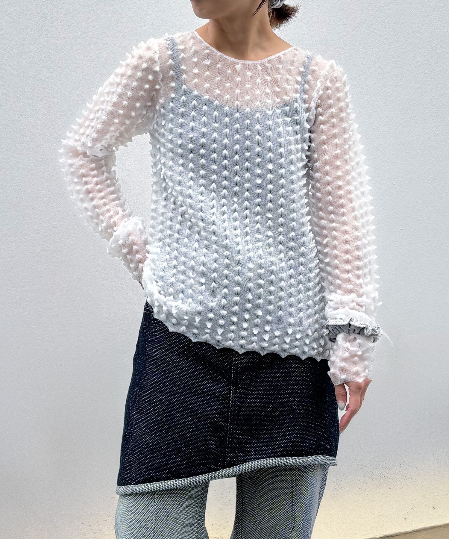 別注 durian sorbet 2way tops OPEN SESAME CLUB