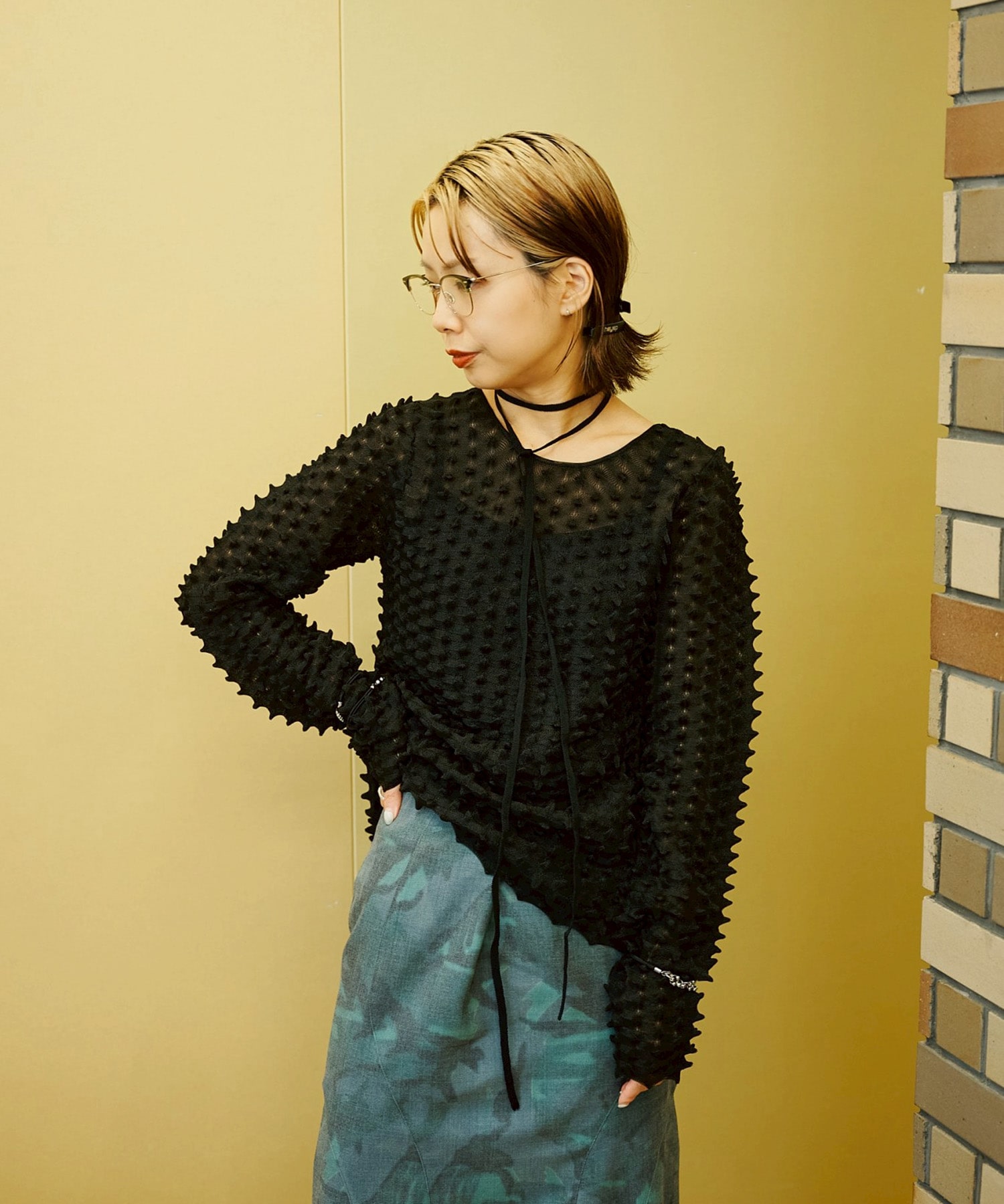 別注 durian sorbet 2way tops OPEN SESAME CLUB