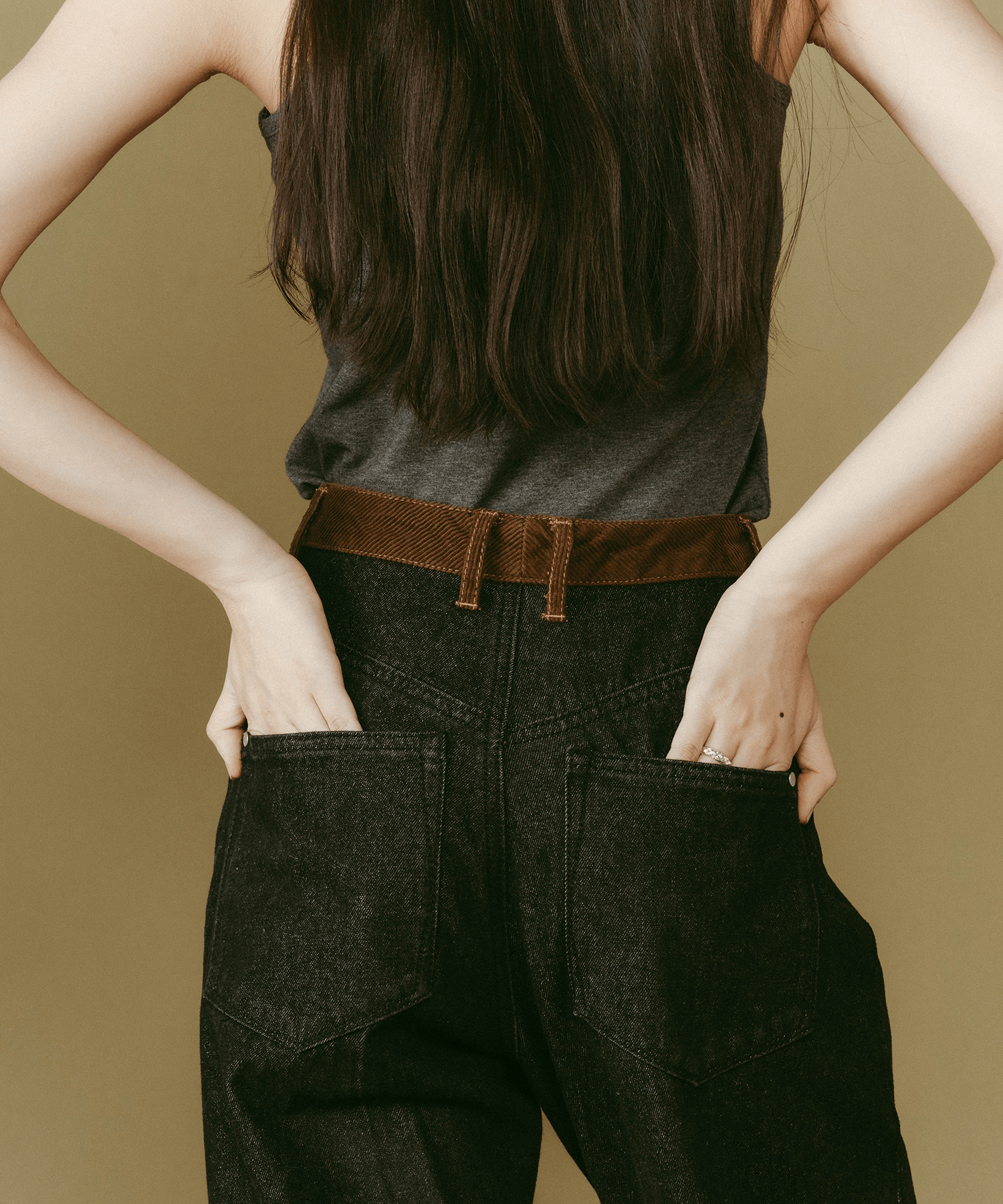 denim baggy pants Knuth Marf