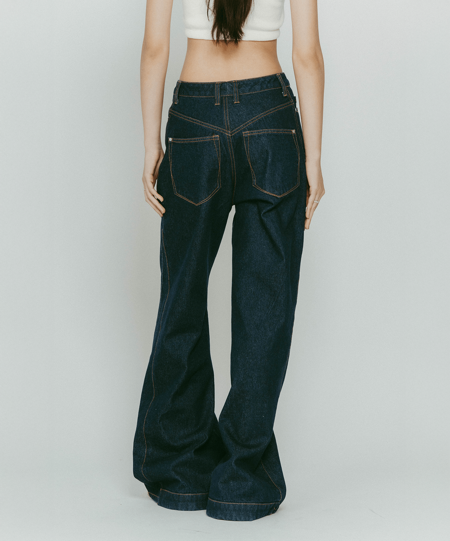denim baggy pants Knuth Marf