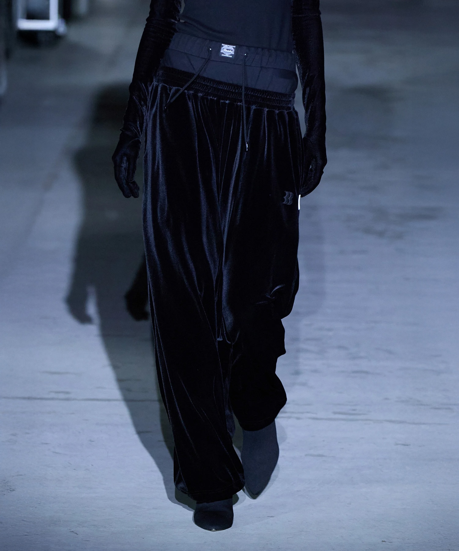 Layered Velvet Trouser BASICKS