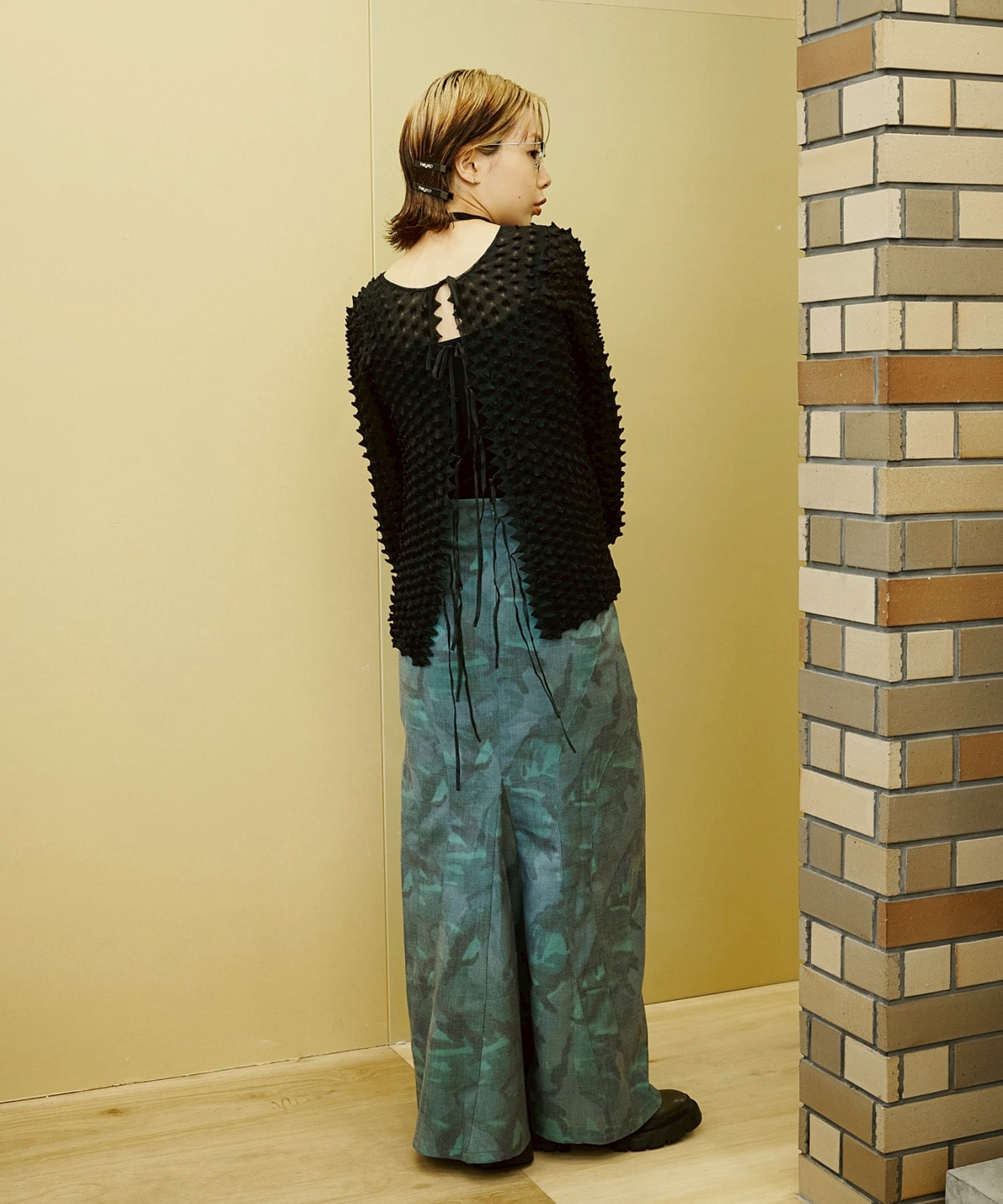 SHARP LONG SKIRT KOWGA