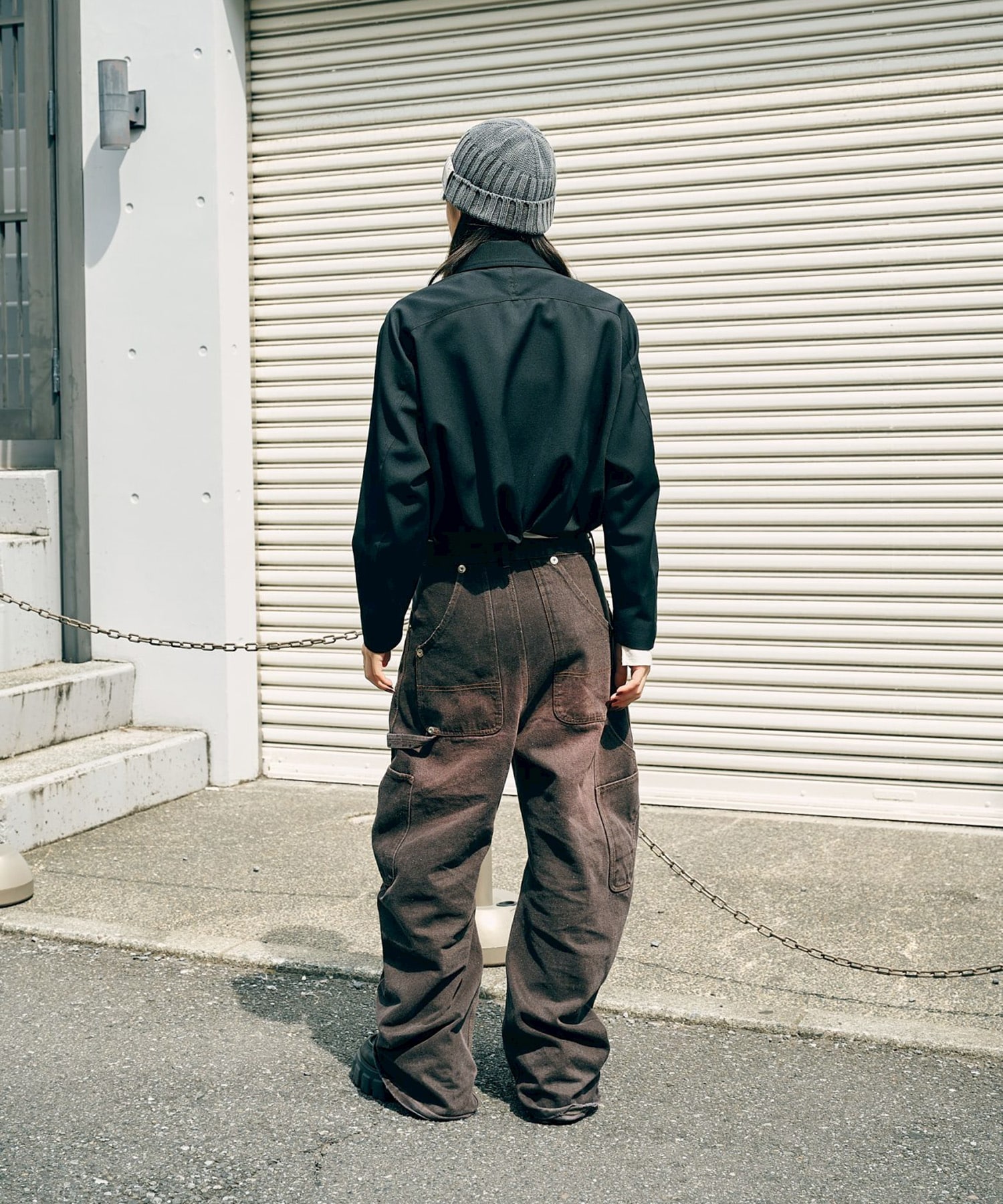 BALLOON ZIP UP JACKET CONZ