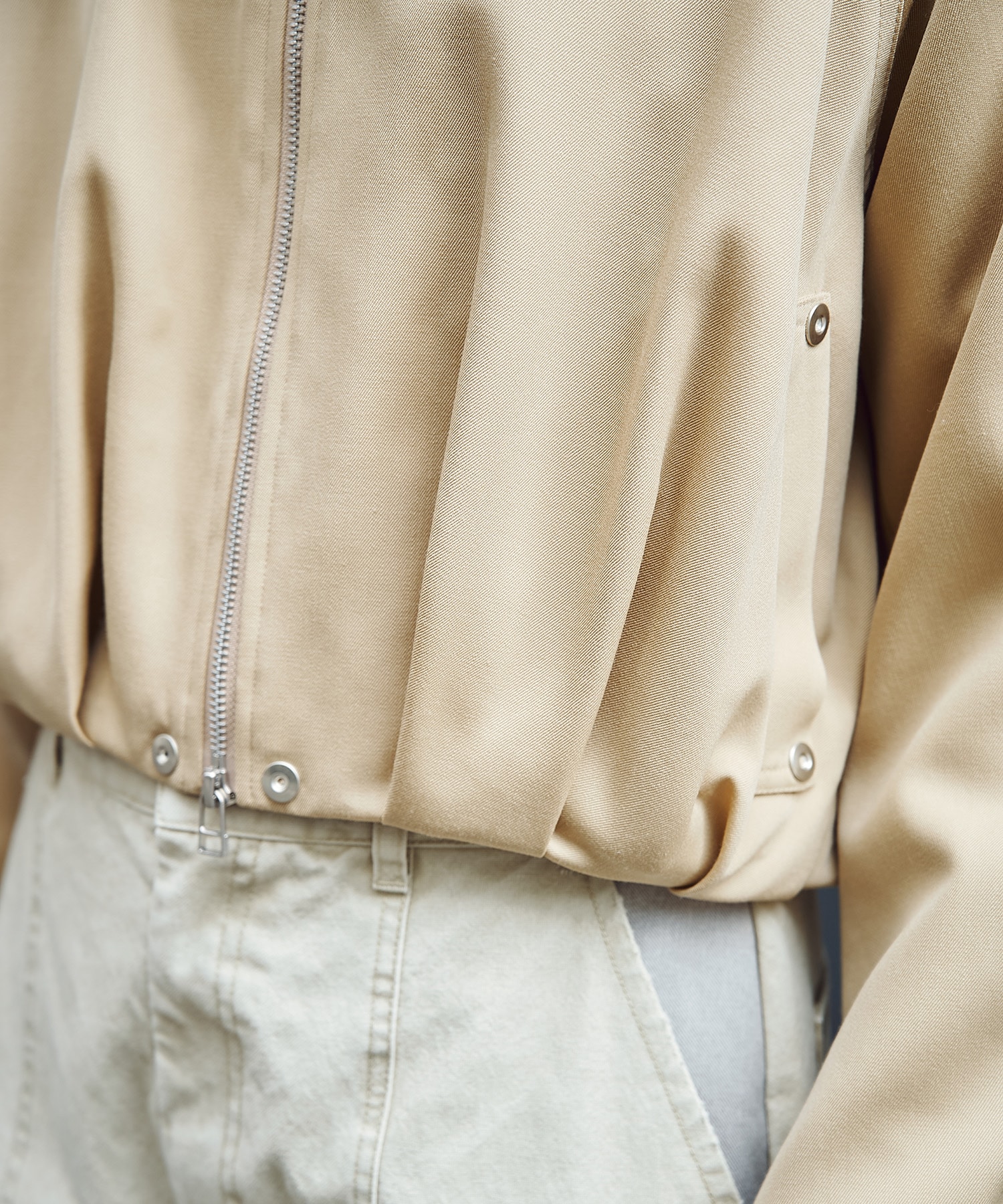 BALLOON ZIP UP JACKET CONZ