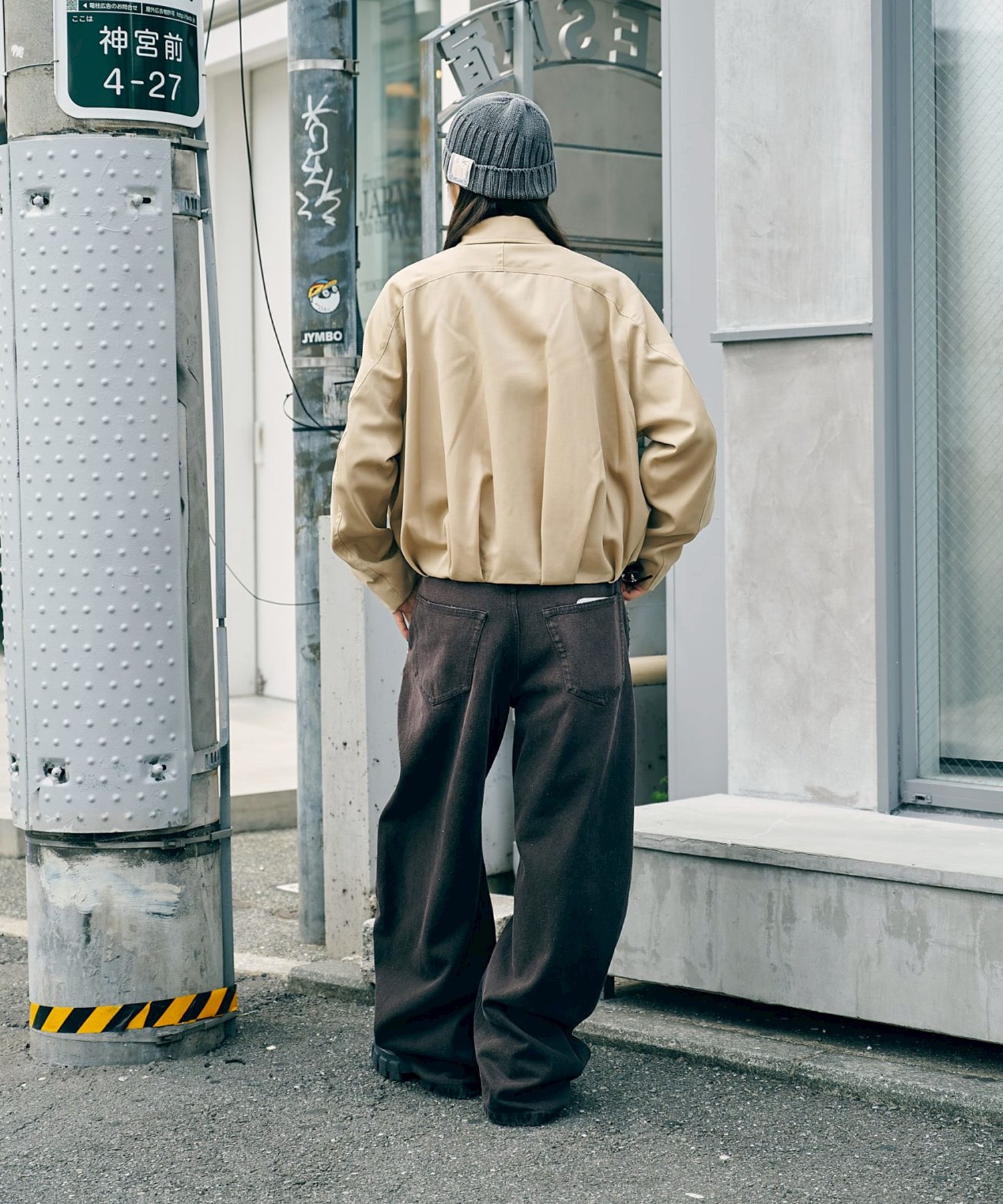 BALLOON ZIP UP JACKET CONZ