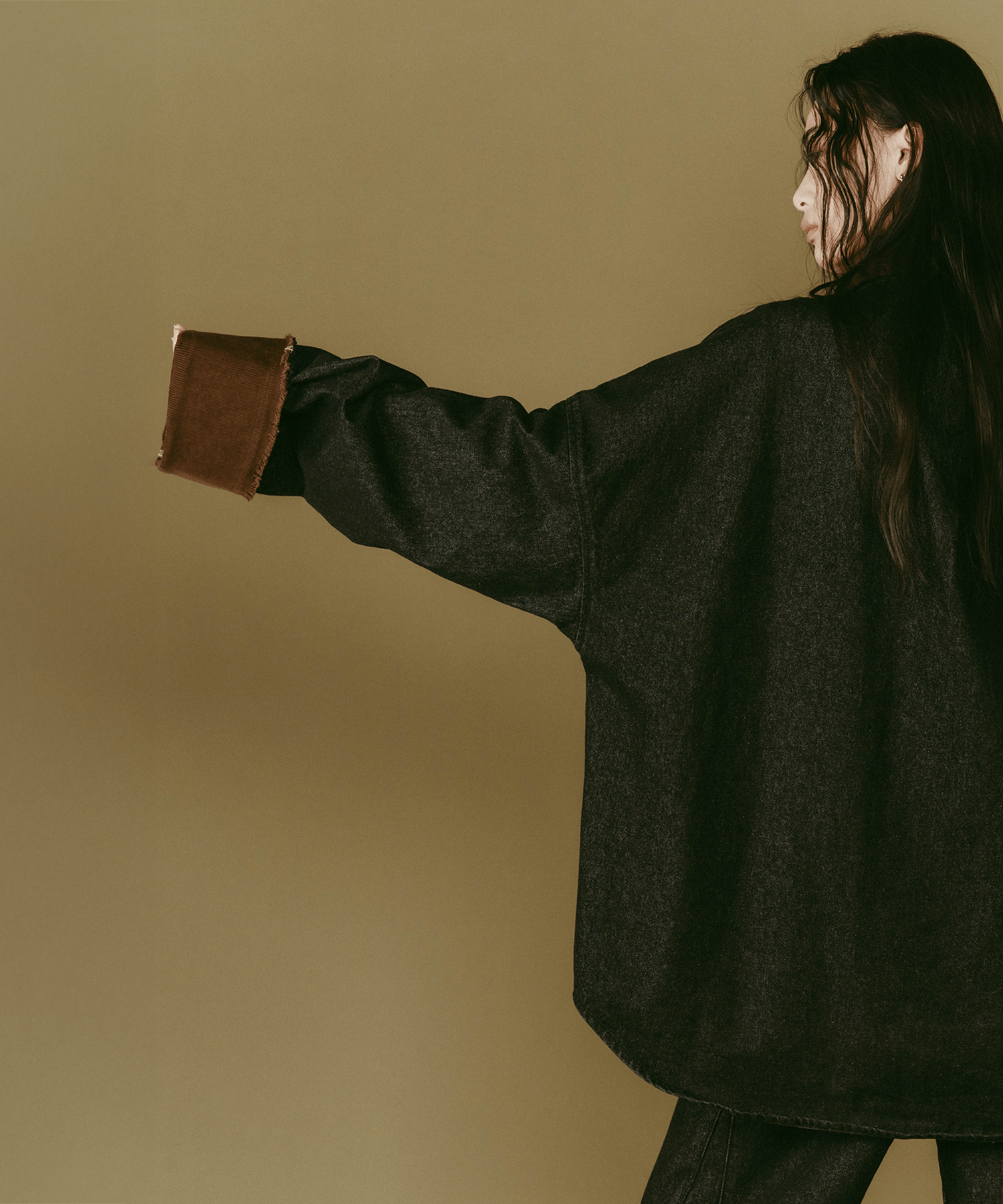 denim over shirt jacket(unisex) Knuth Marf