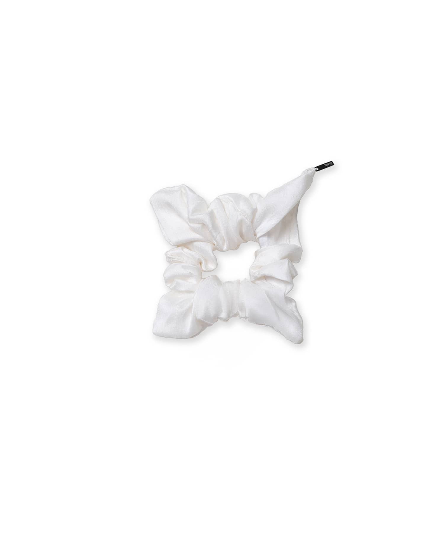 Silk Square Mini Scrunchie 3-Piece Set heyep
