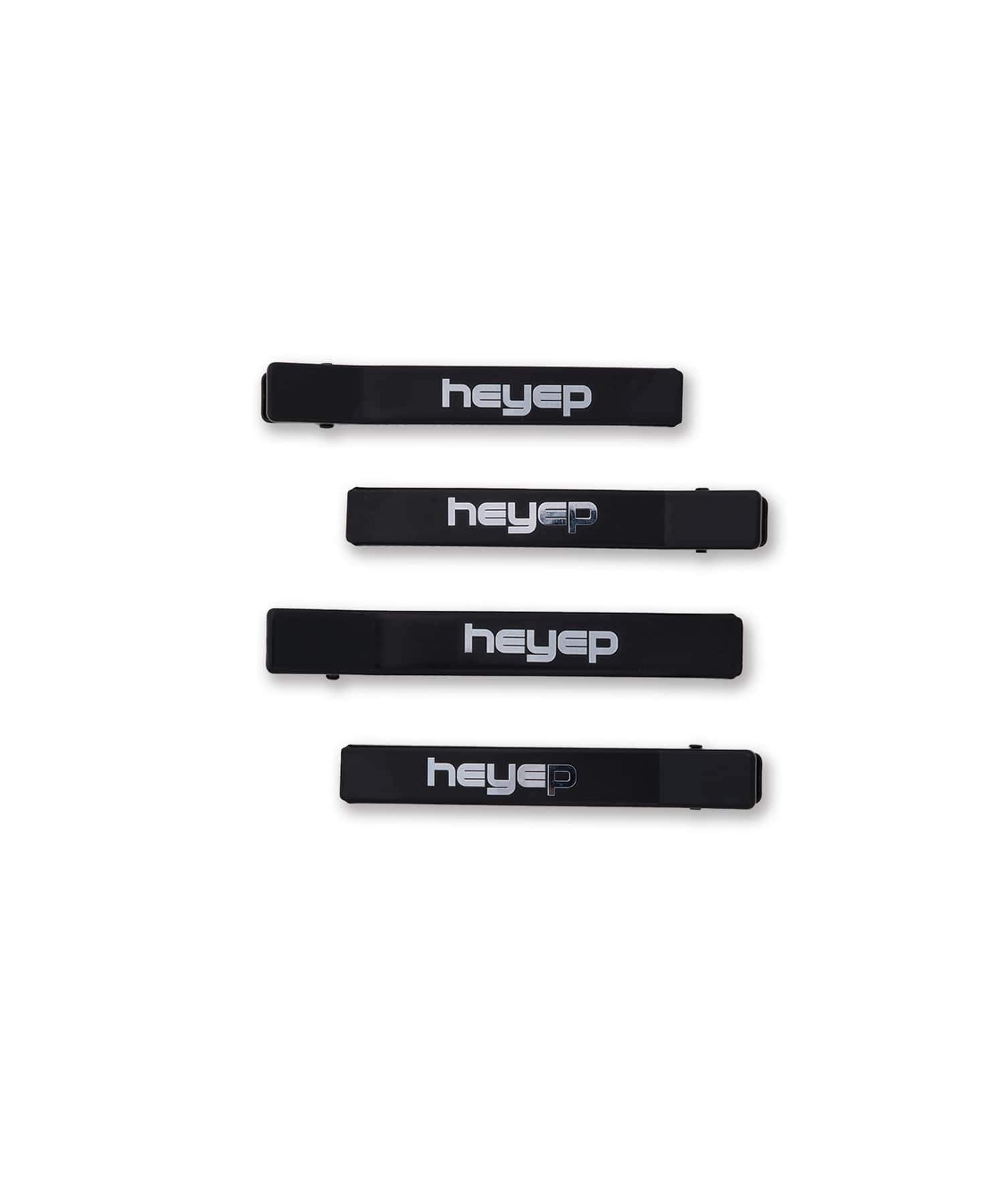 New Logo Hair Clips - 4 Piece Set heyep