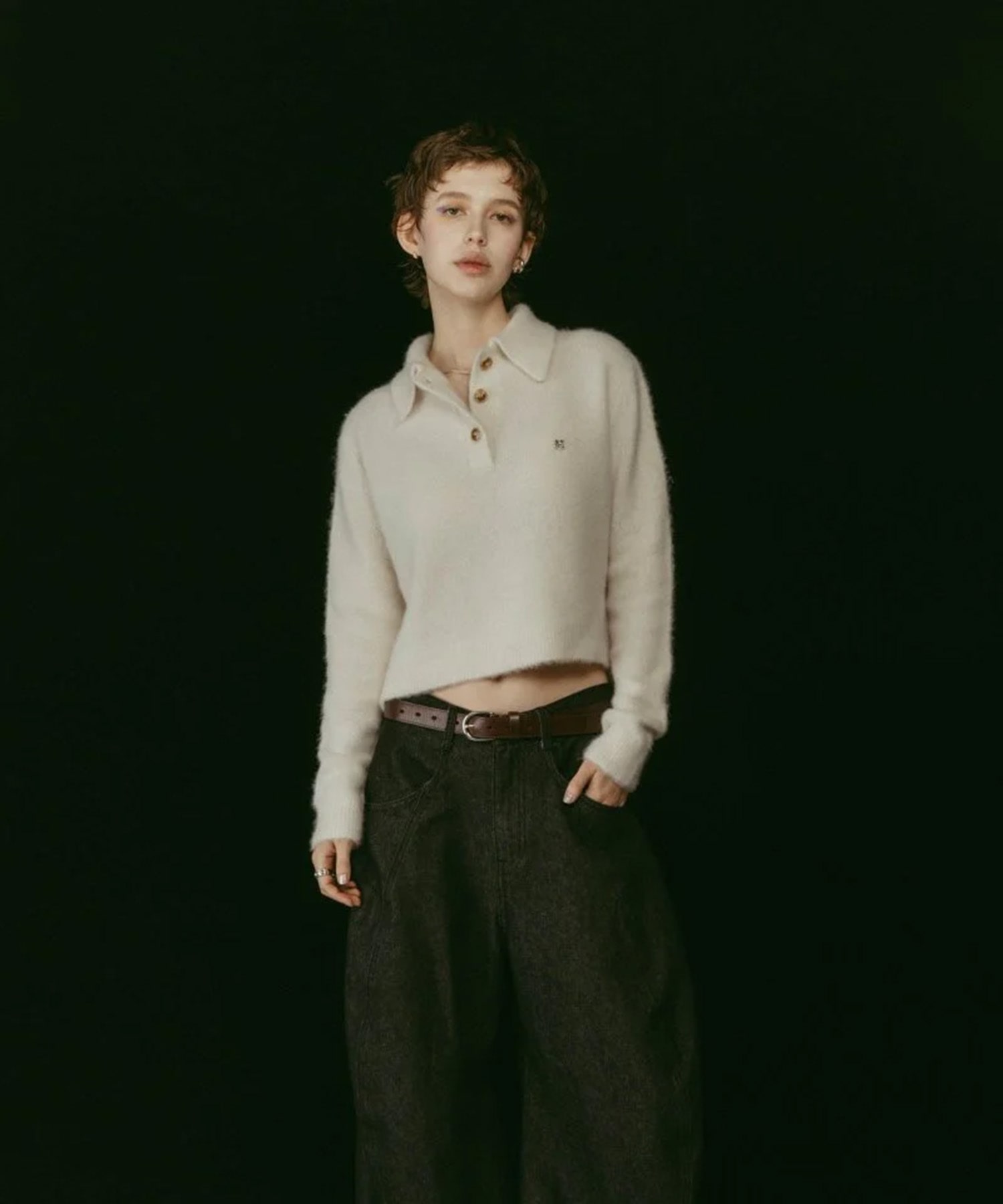 fox over polo-neck knit Knuth Marf