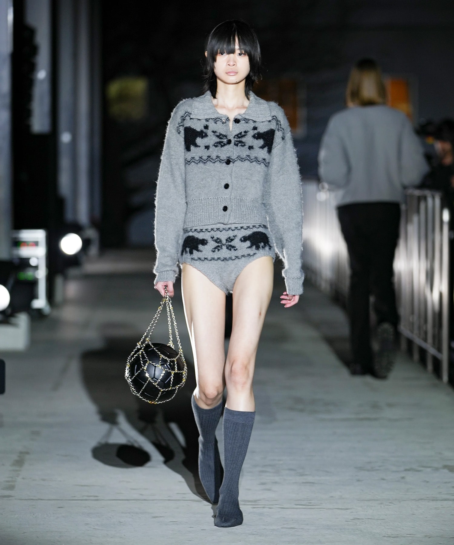 Heart Nordic Short Cardigan BASICKS