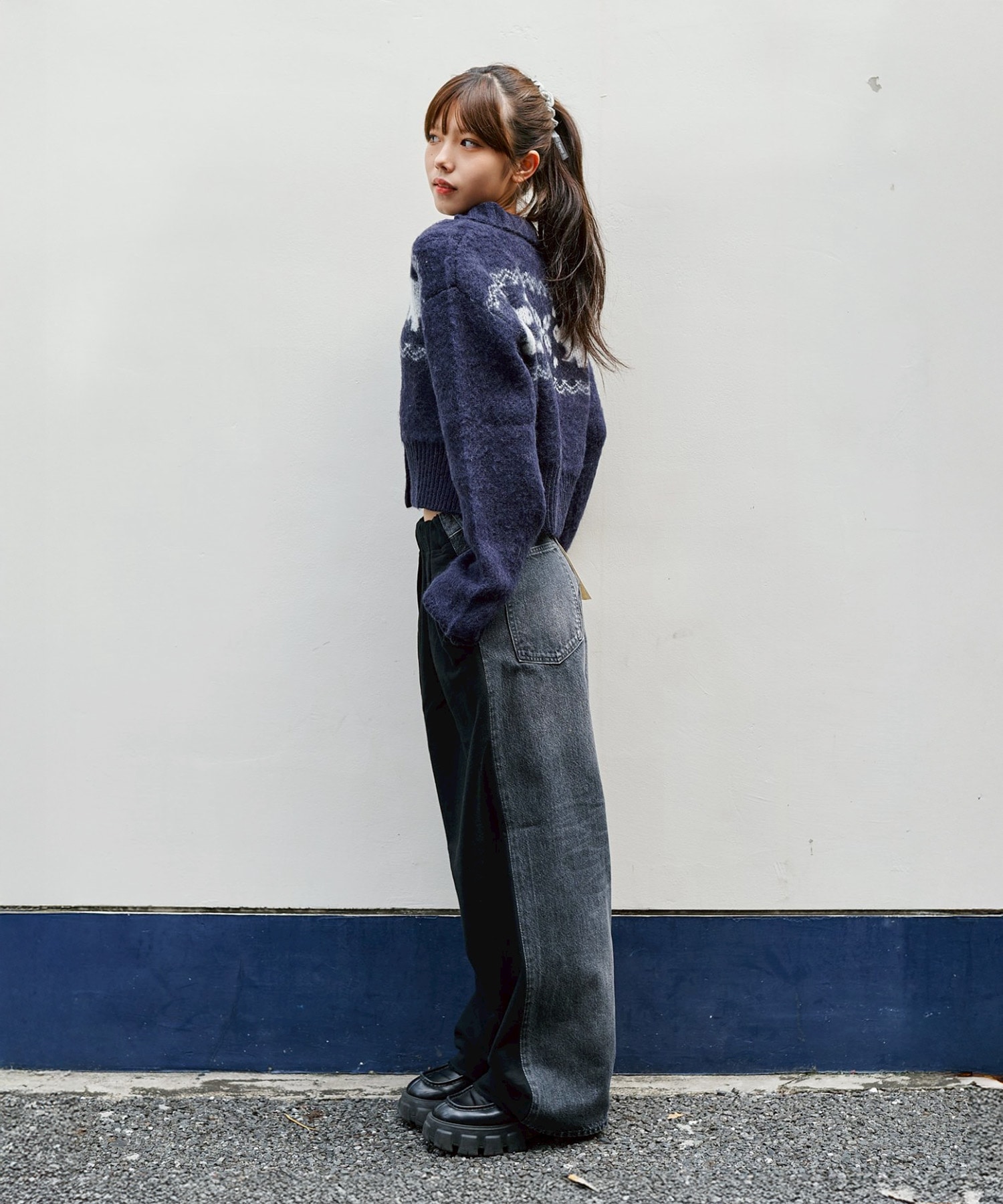 Heart Nordic Short Cardigan BASICKS