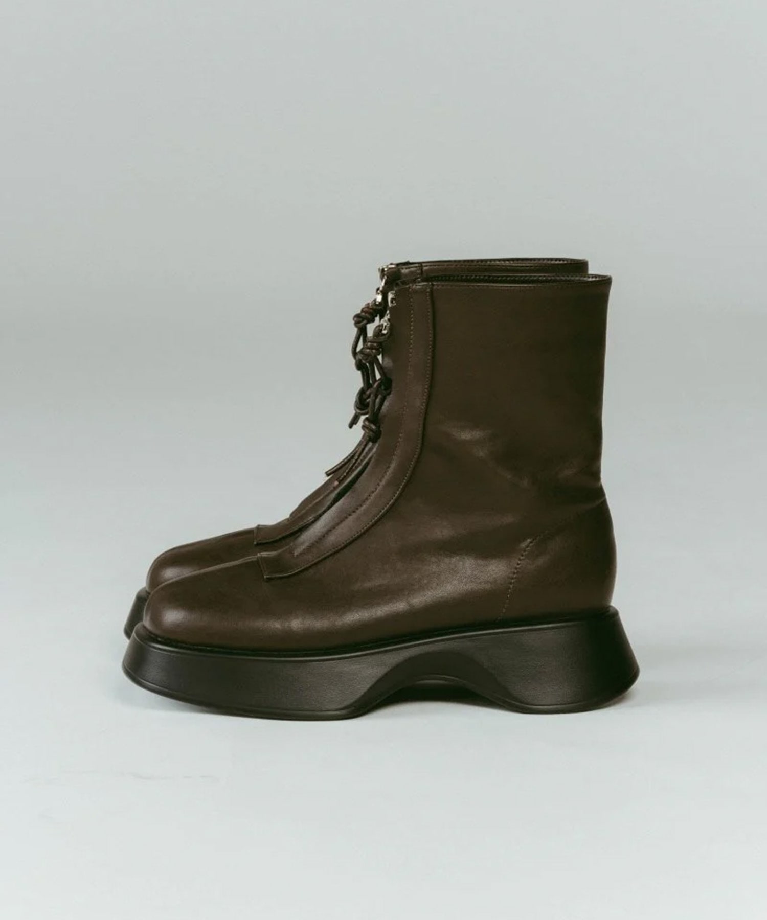 front zip platform boots Knuth Marf