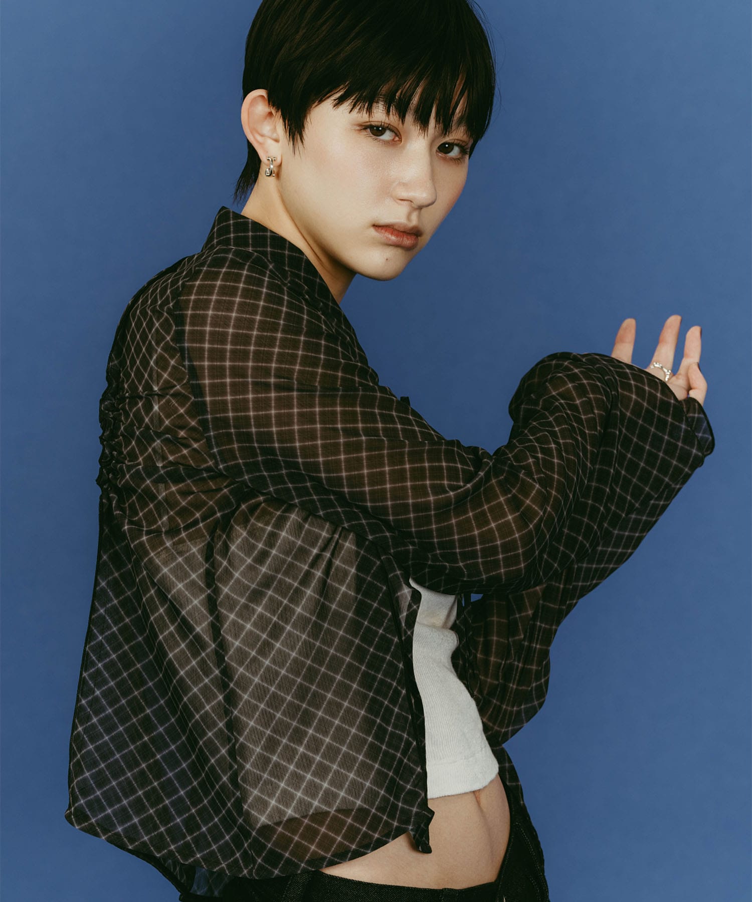 sheer collared blouse Knuth Marf