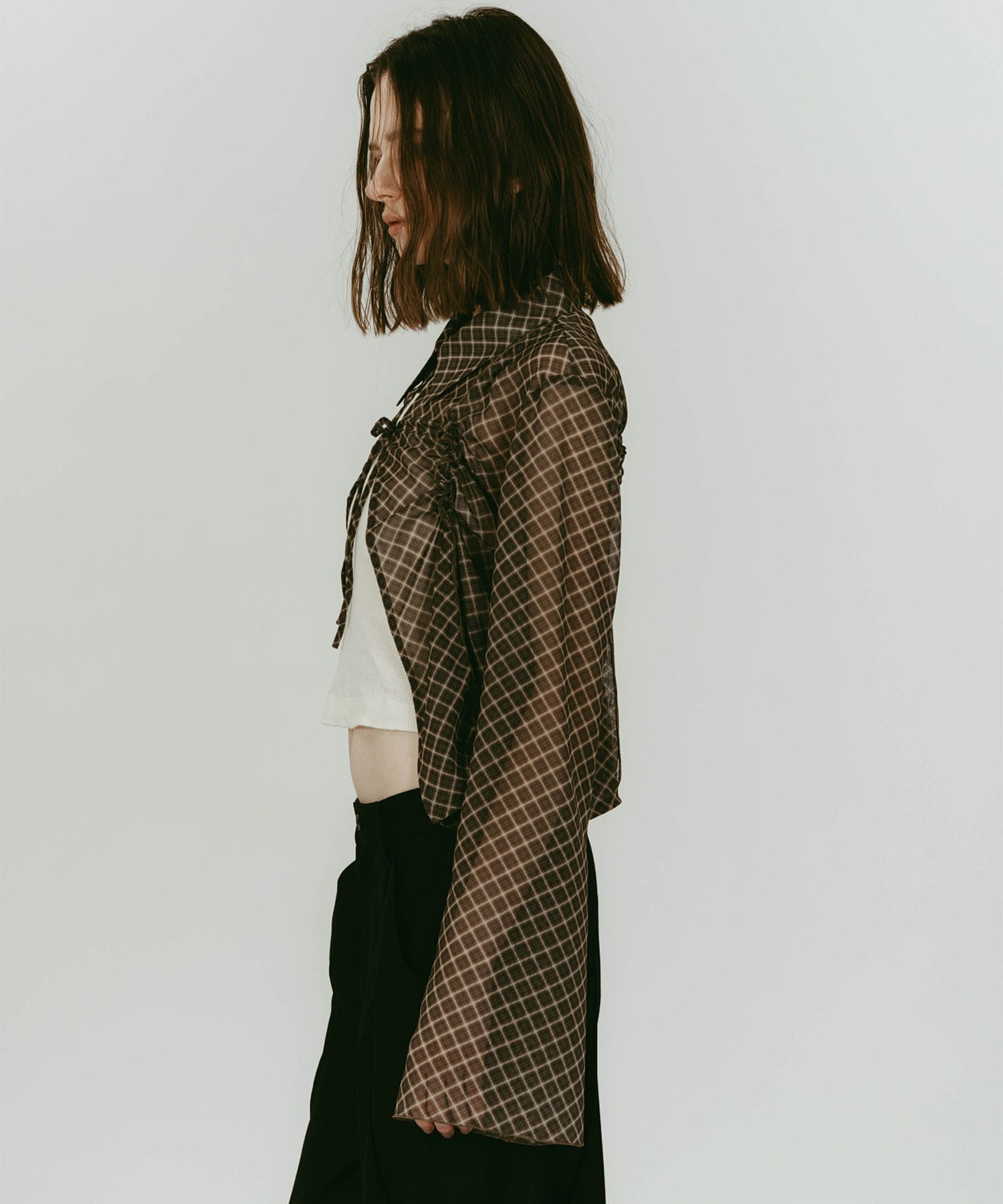 sheer collared blouse Knuth Marf