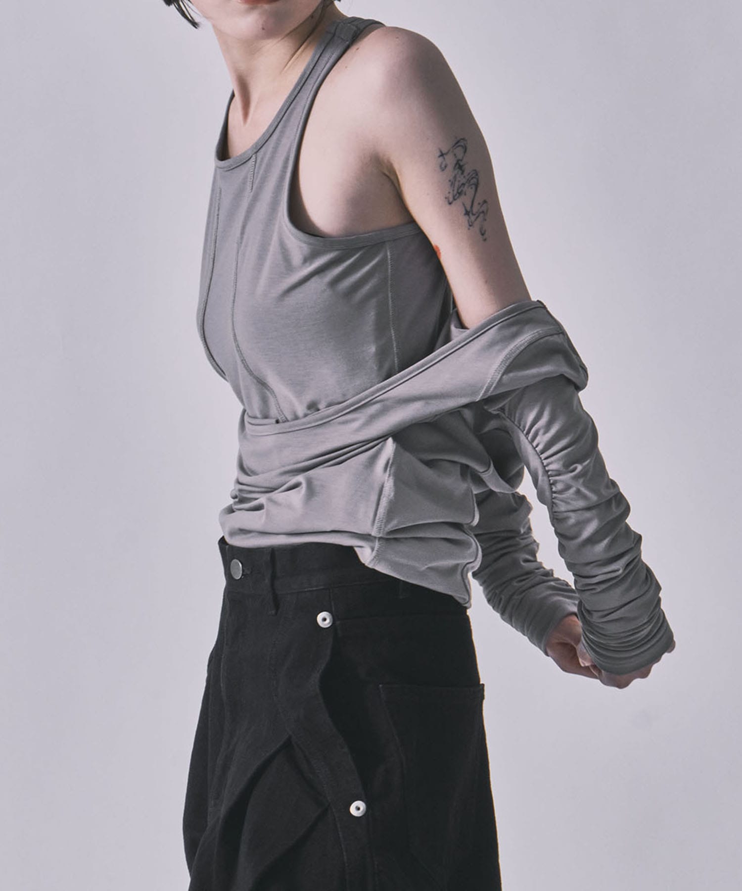layered long sleeve top CONZ