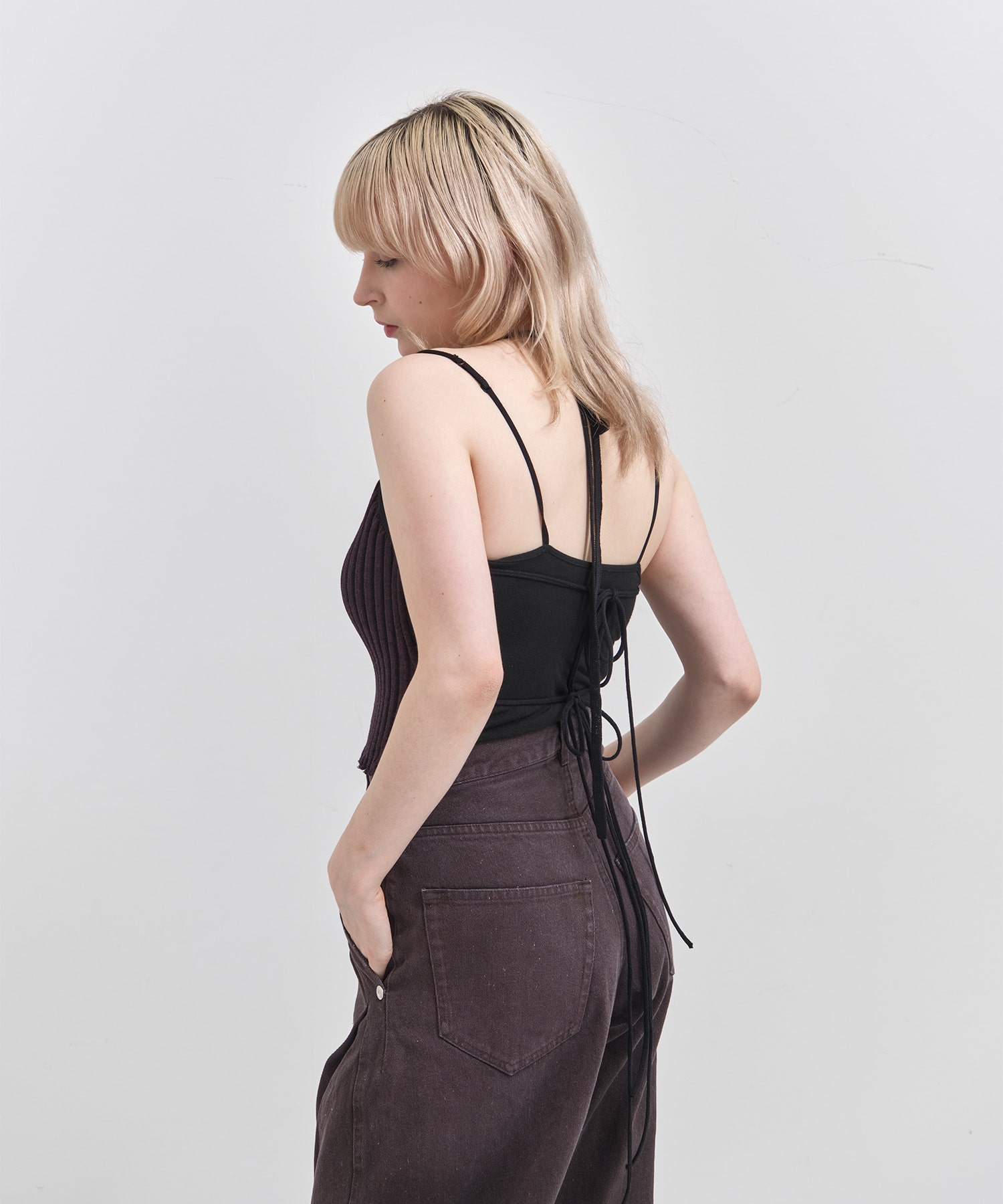 apron ribtops OPEN SESAME CLUB