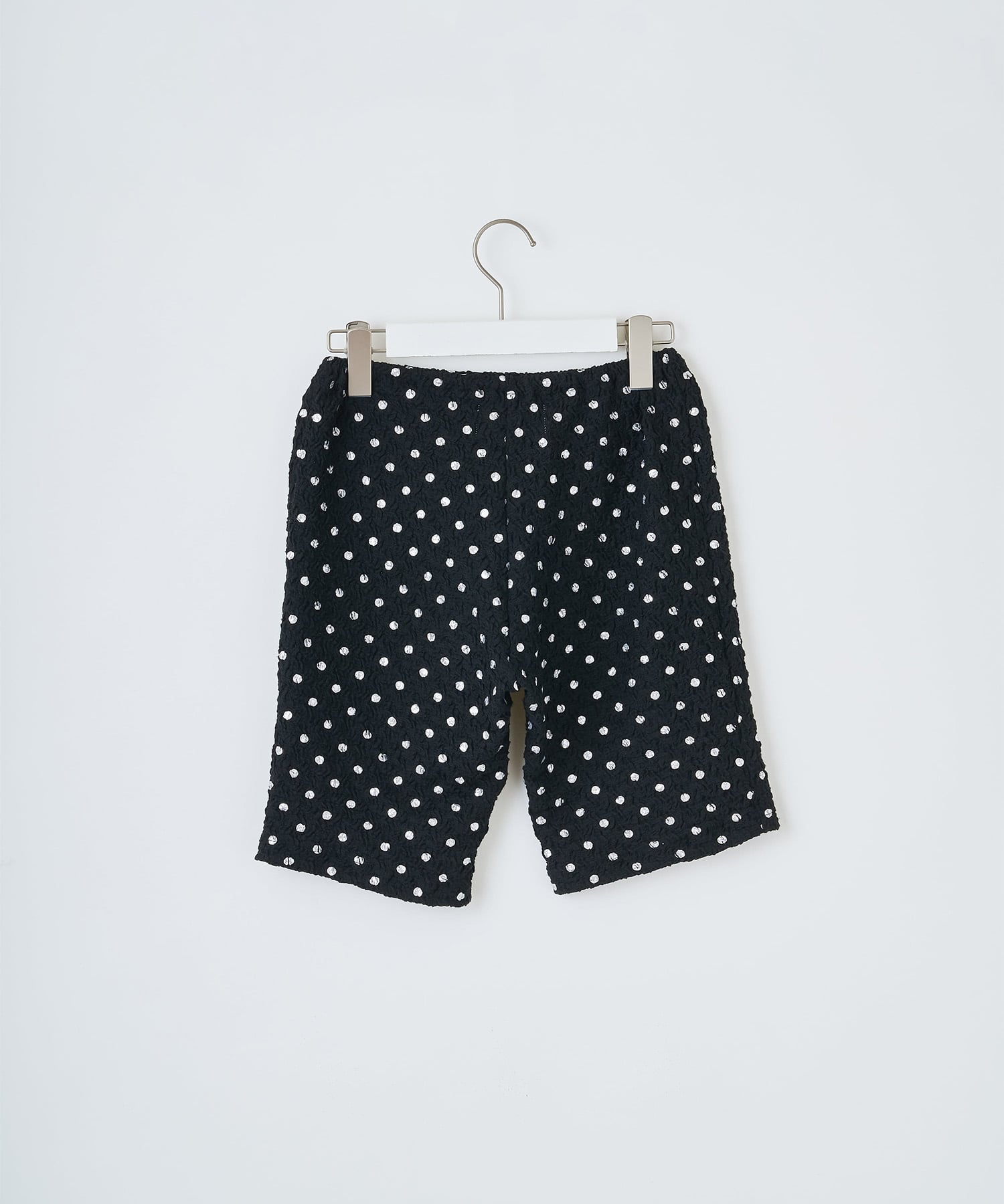 Polka dot print cycling shorts naokitomizuka