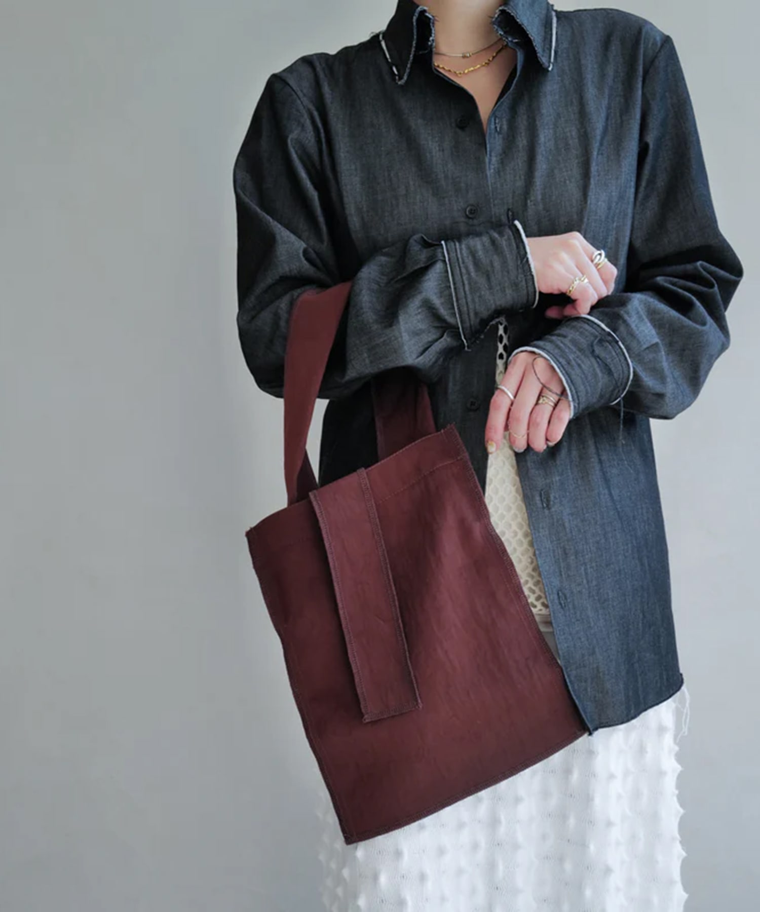 MARY INSIDE OUT TOTE - M / CERATO BRIGHT ITTI