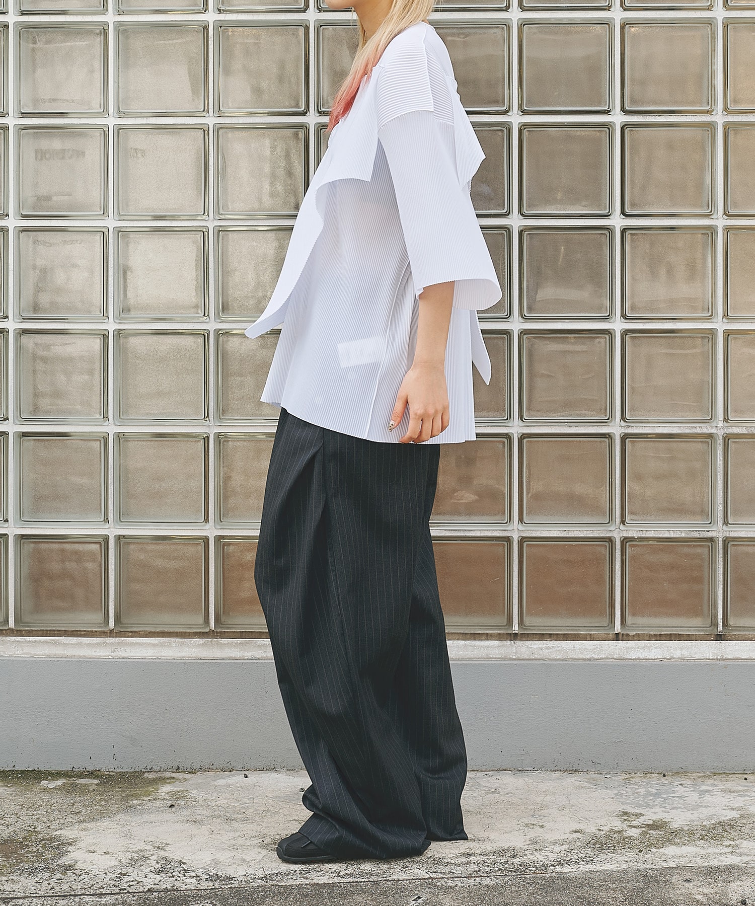 TODO WAVE RELAX TOP SHORT SLEEVE kotohayokozawa