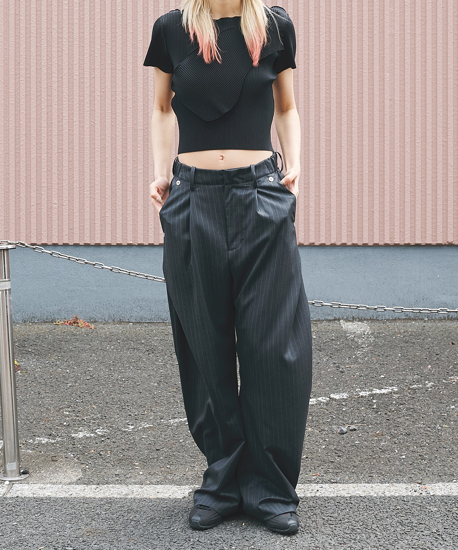 TODO WAVE TINY TOP SHORT SLEEVE kotohayokozawa