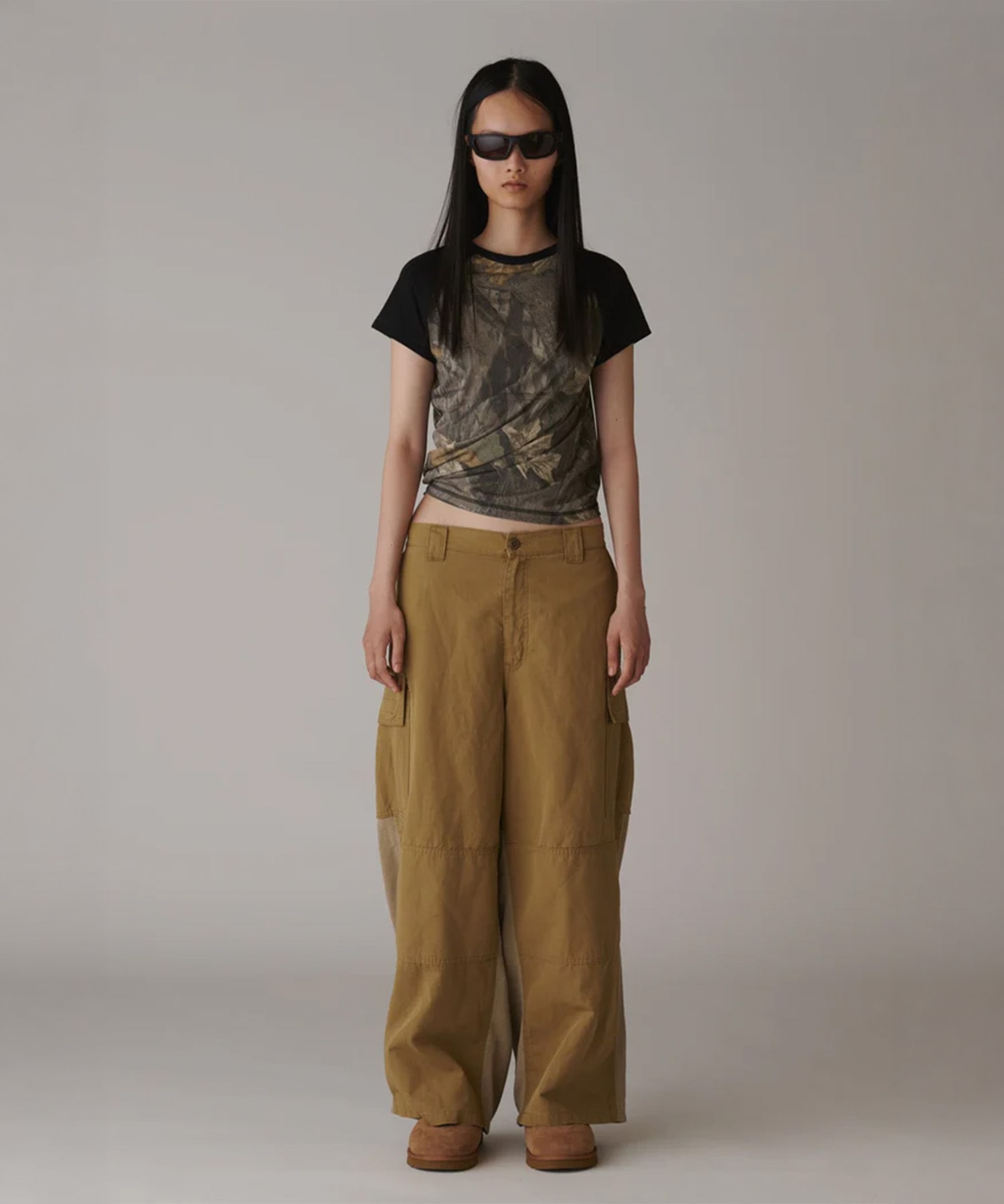 Cotton Silk Raglan Short Sleeve INSCRIRE