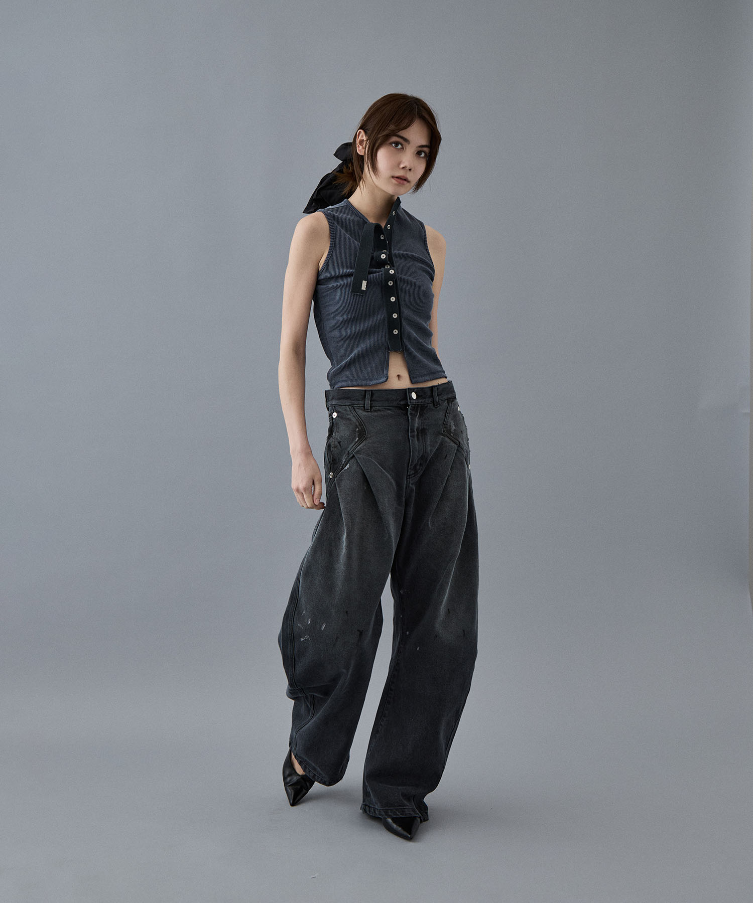 別注CLICK DOT TANK TOP kotohayokozawa