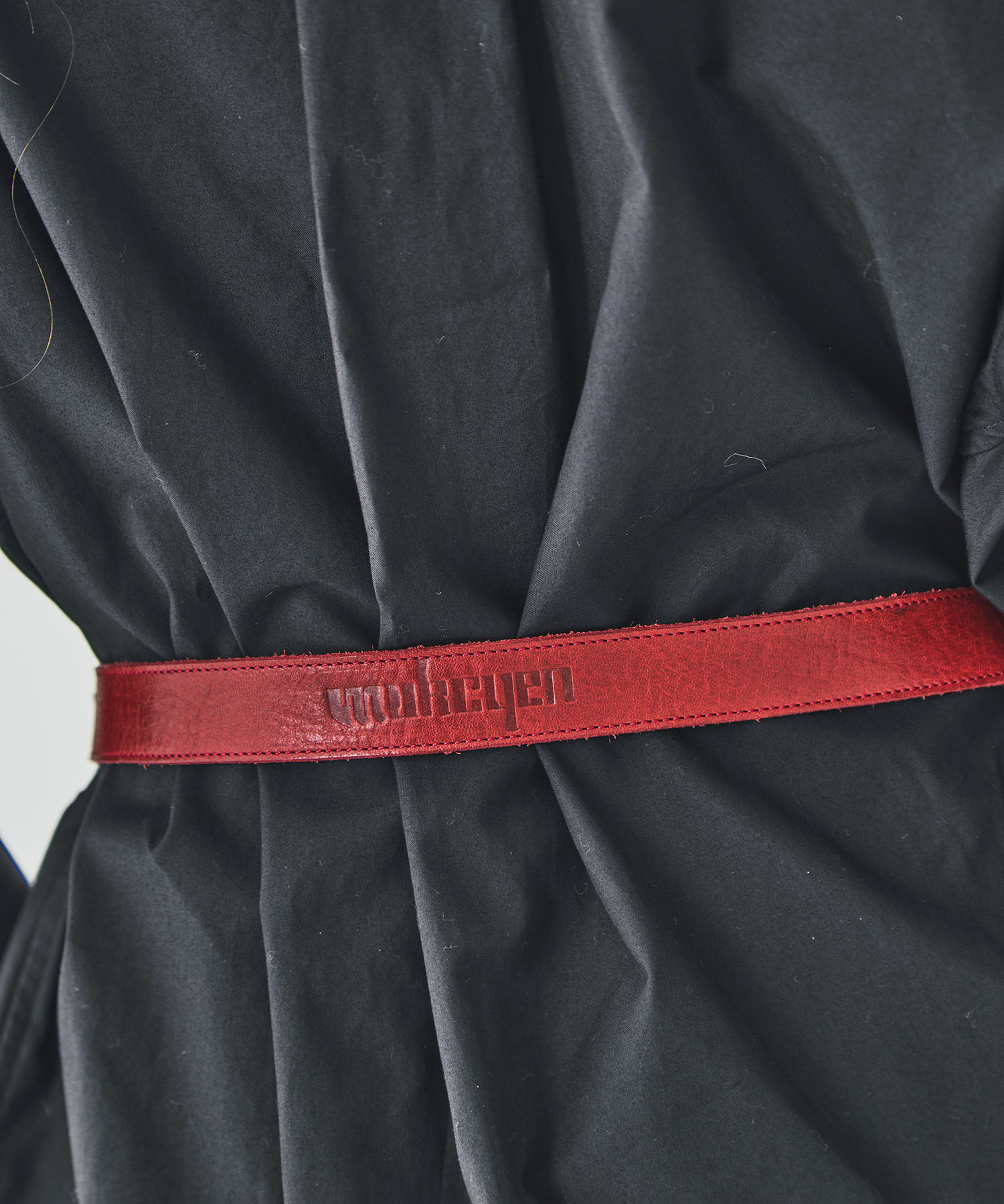 narrow layered belt mukcyen