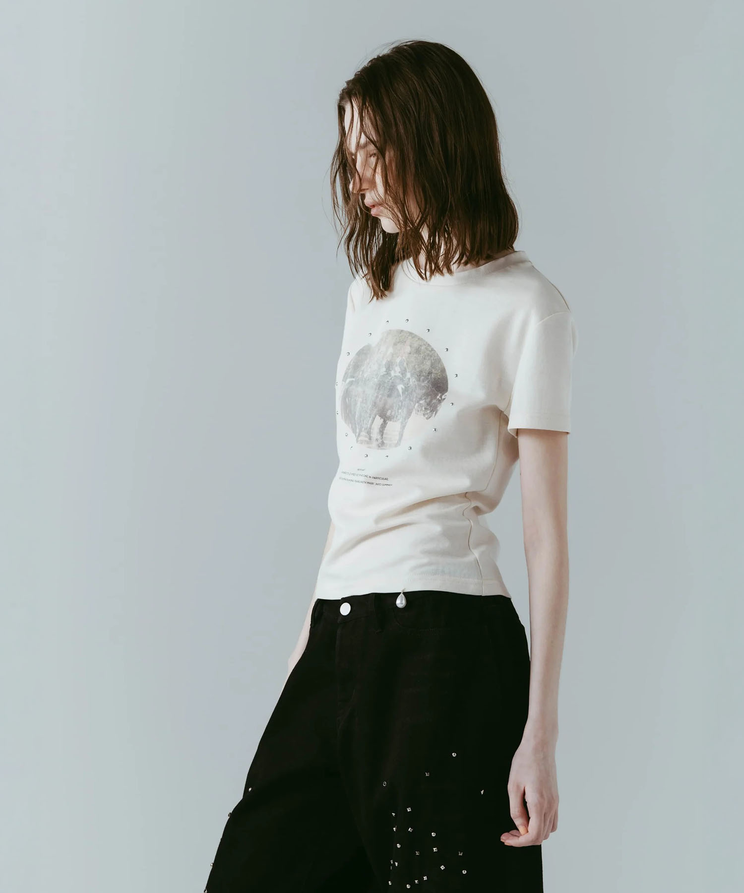 studded compact tee Knuth Marf