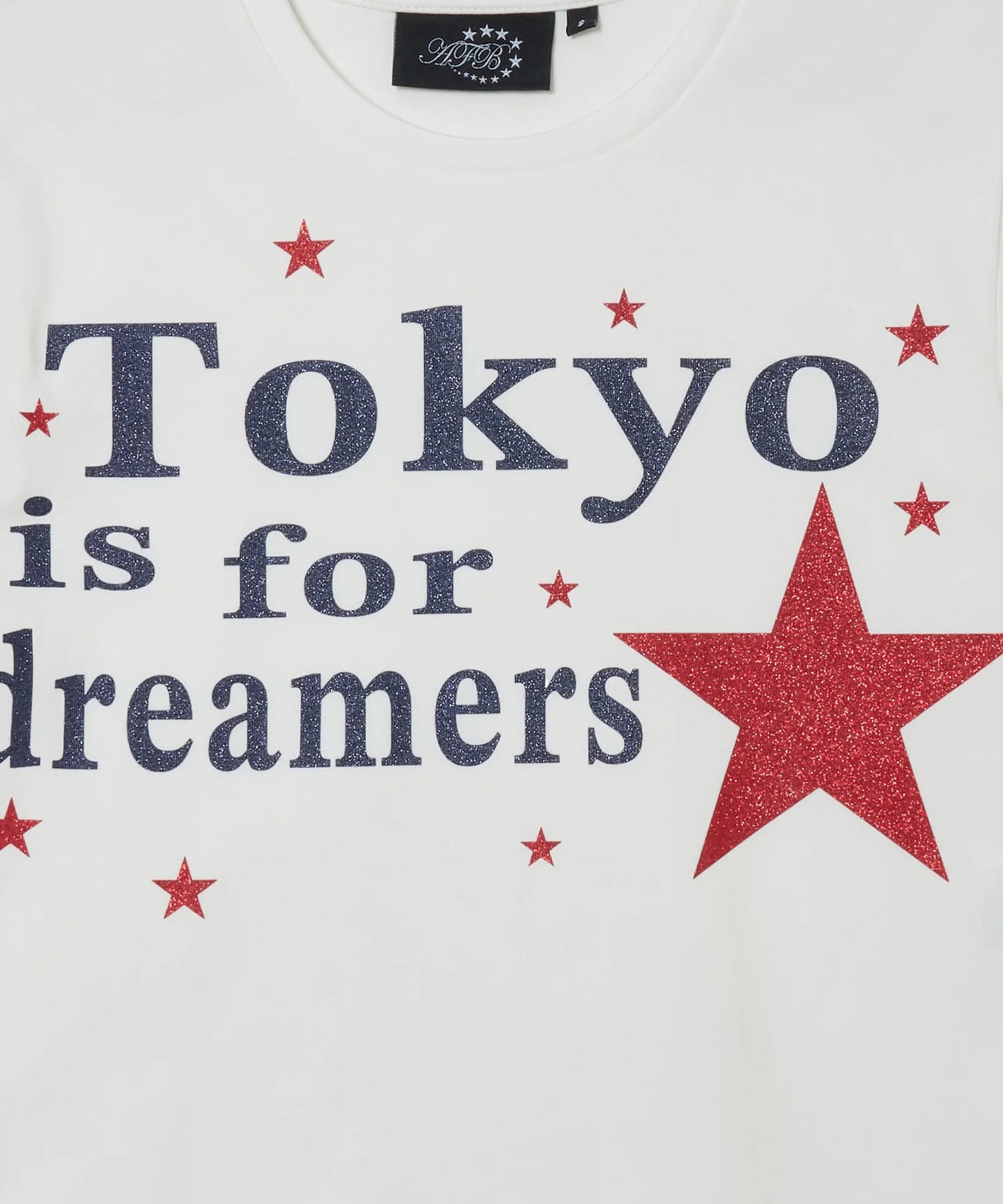 WMS TOKYO GLITTER TEE AFB
