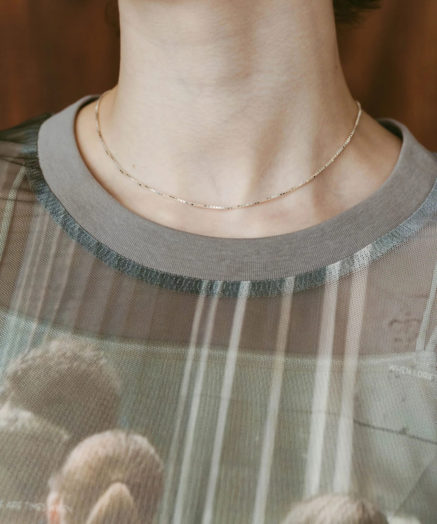school sheer long-sleeve tee(unisex) Knuth Marf